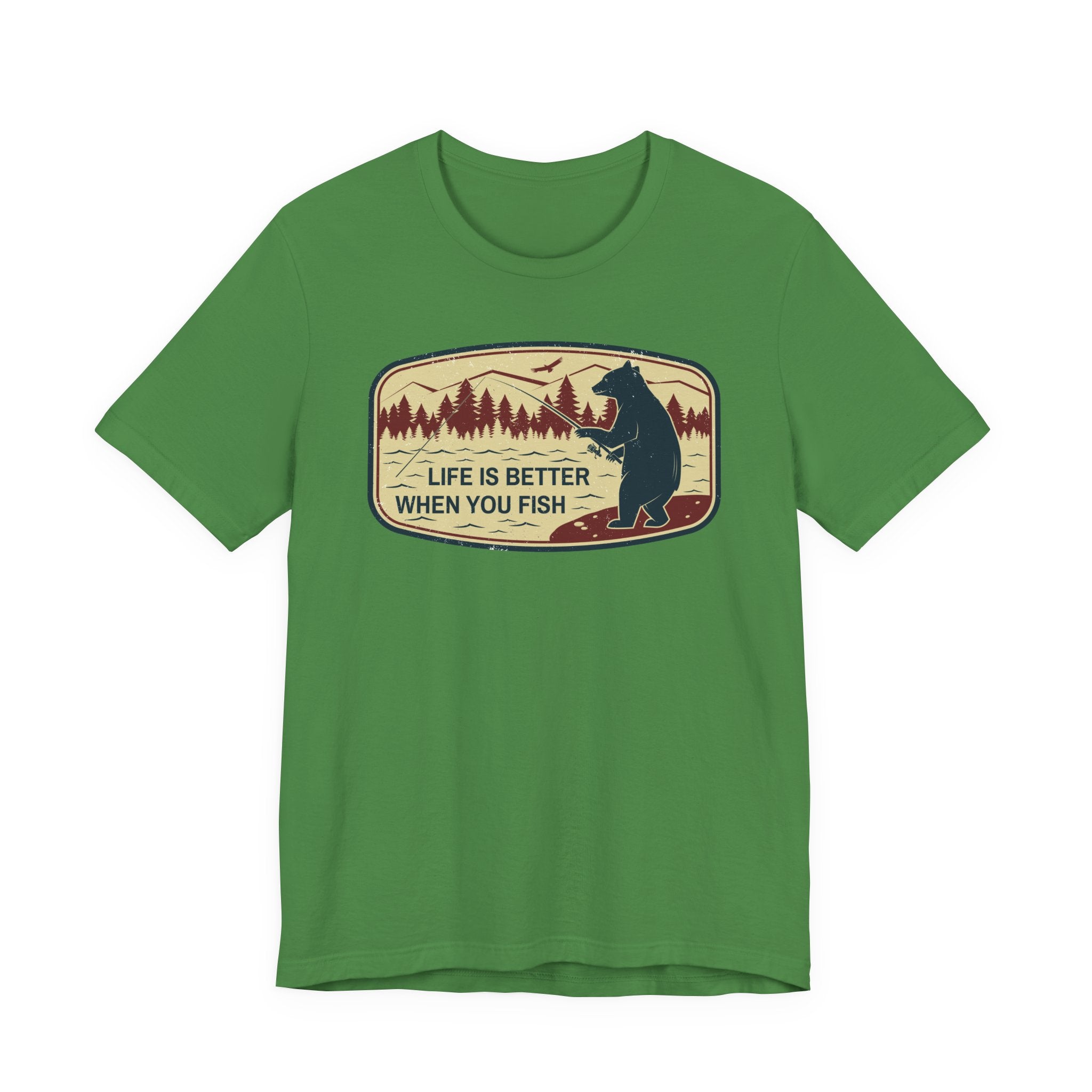 Life Is Better When You Fish — Unisex Cotton Tee
