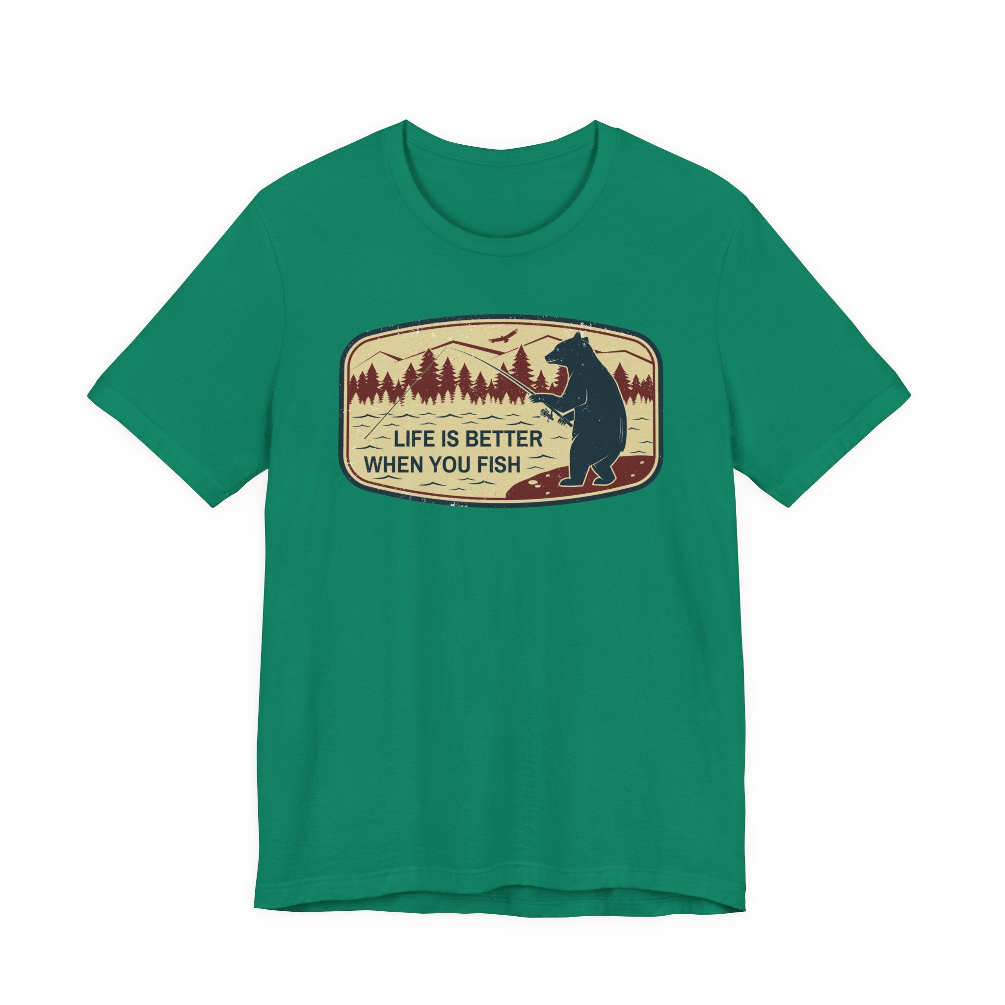 Life Is Better When You Fish — Unisex Cotton Tee