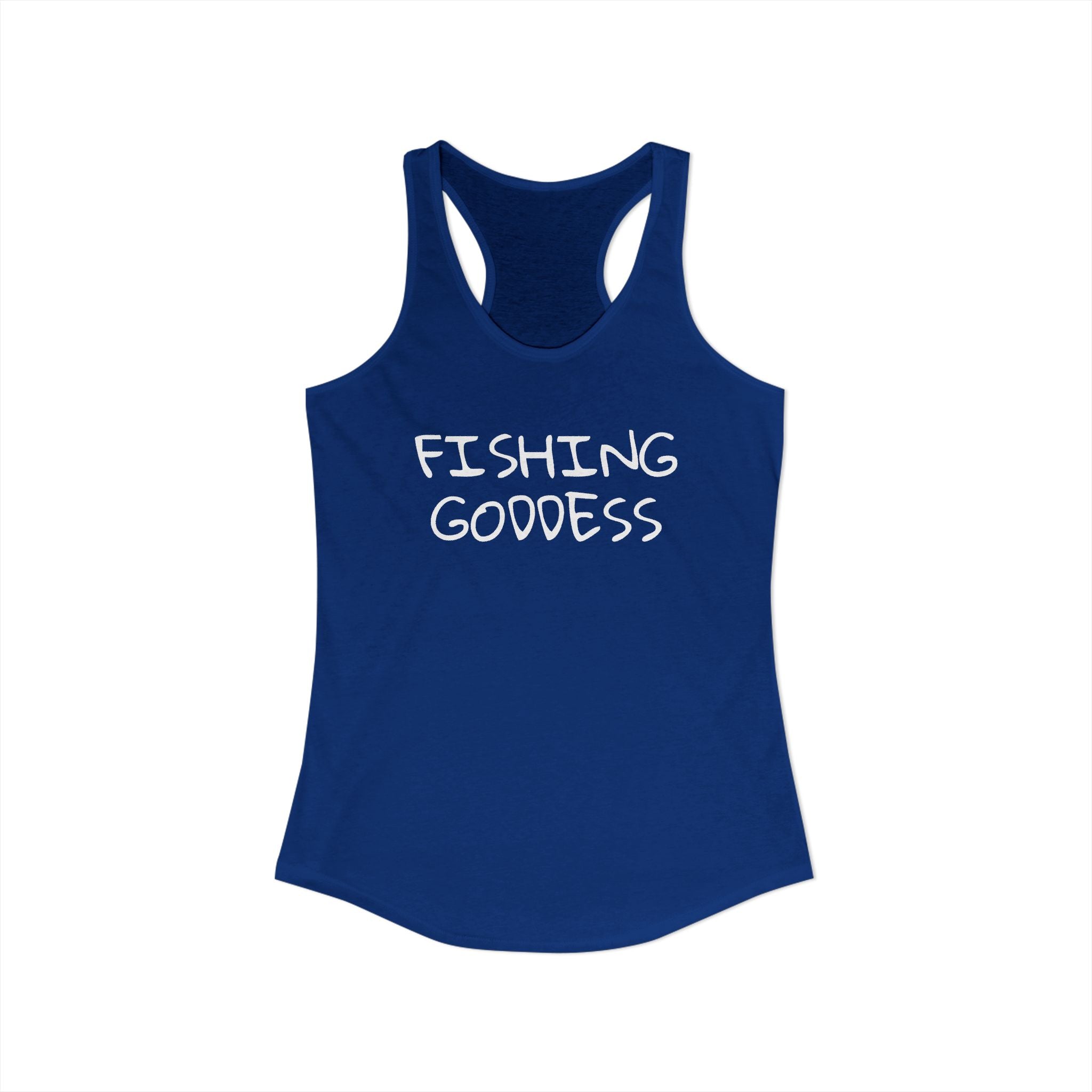 Fishing Goddess — Women’s Racerback Tank