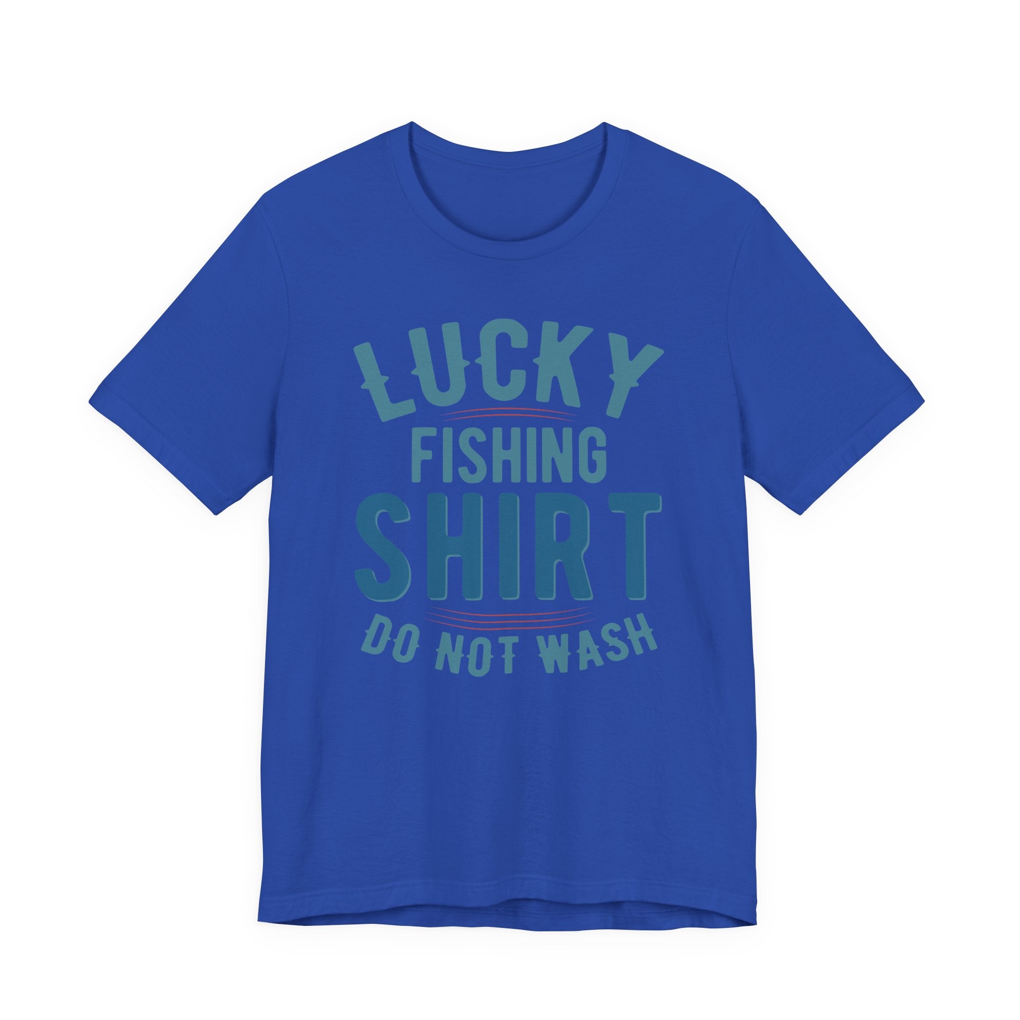 Lucky Fishing Shirt — Unisex Cotton Tee