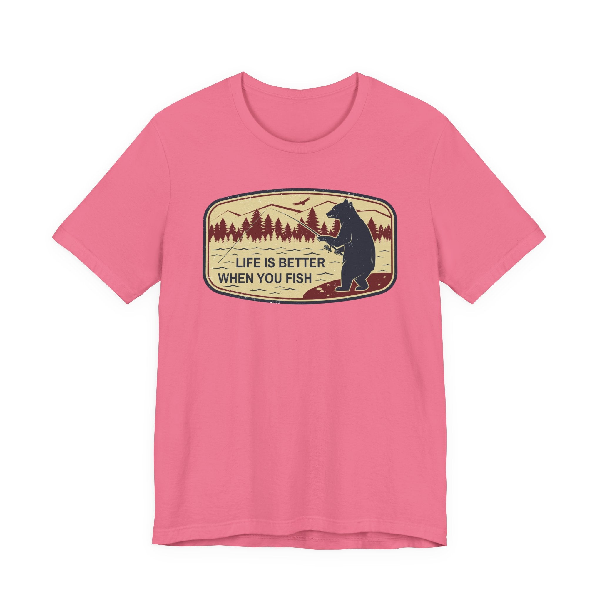 Life Is Better When You Fish — Unisex Cotton Tee
