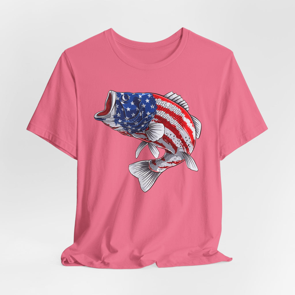 Patriotic Bass — Unisex Cotton Tee