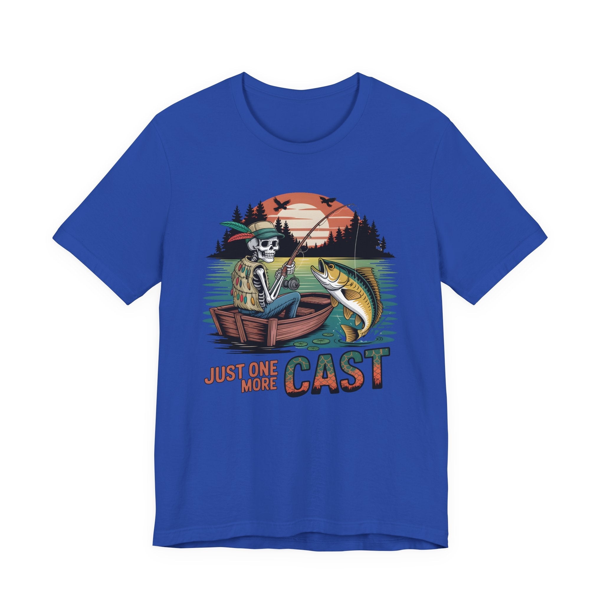 Just One More Cast — Unisex Cotton Tee