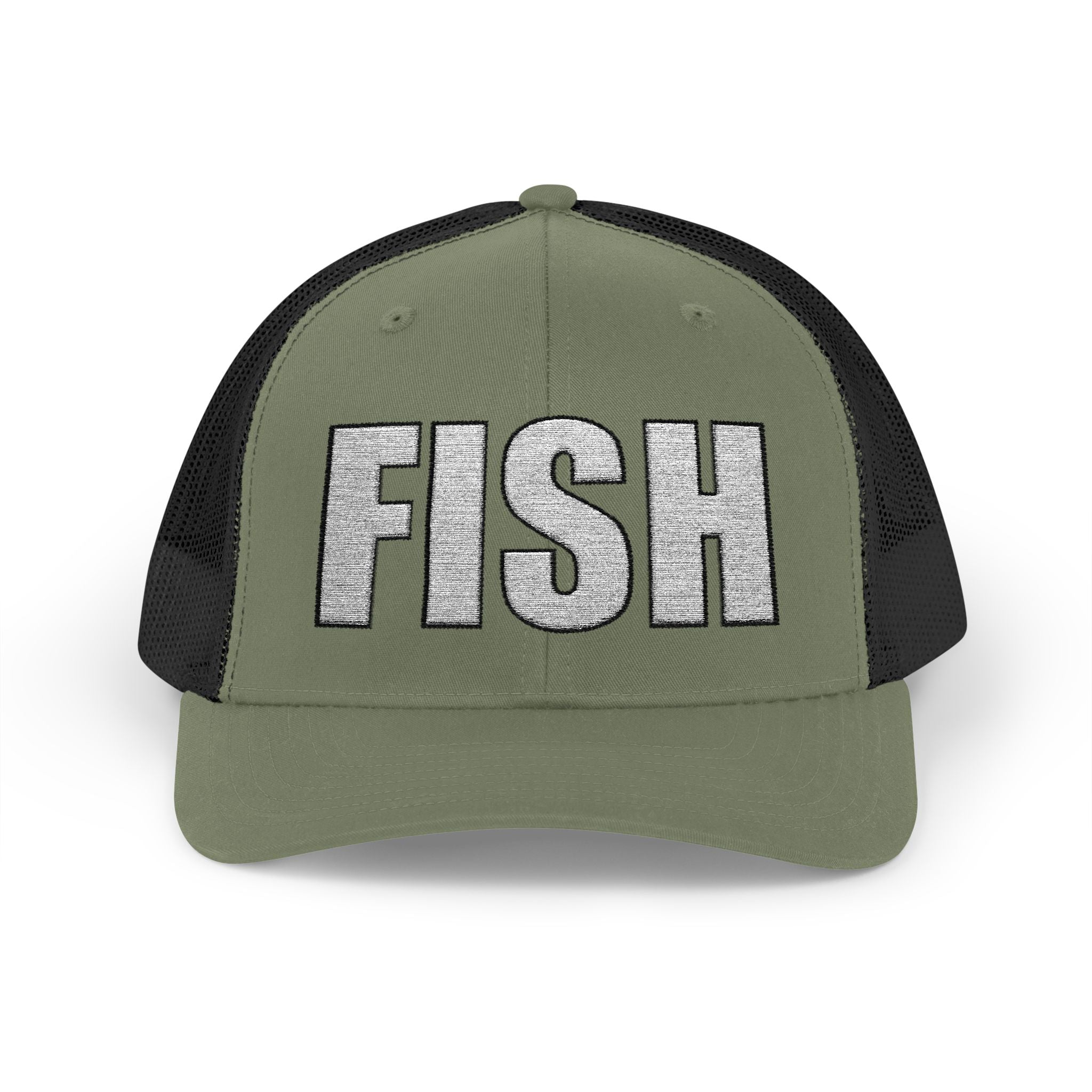 FISH — Embroidered Baseball Cap