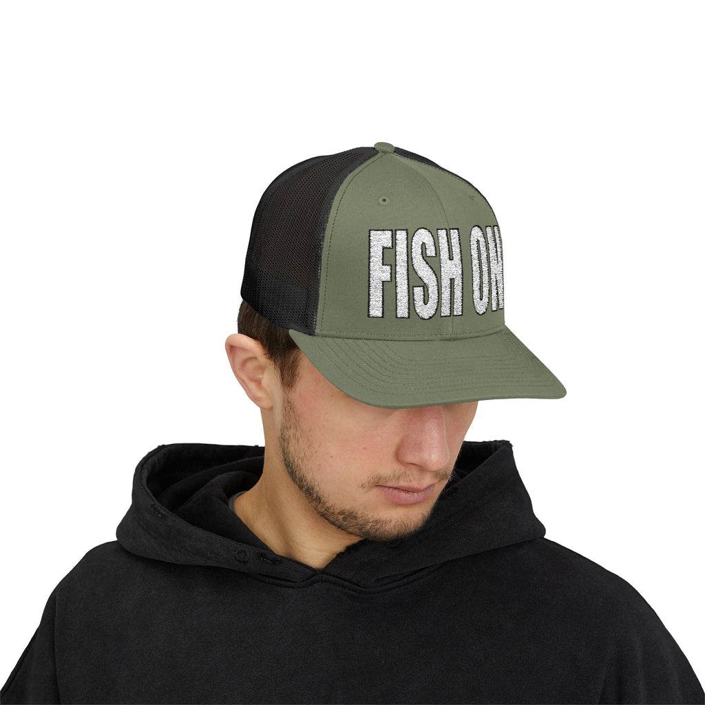 FISH ON — Embroidered Baseball Cap