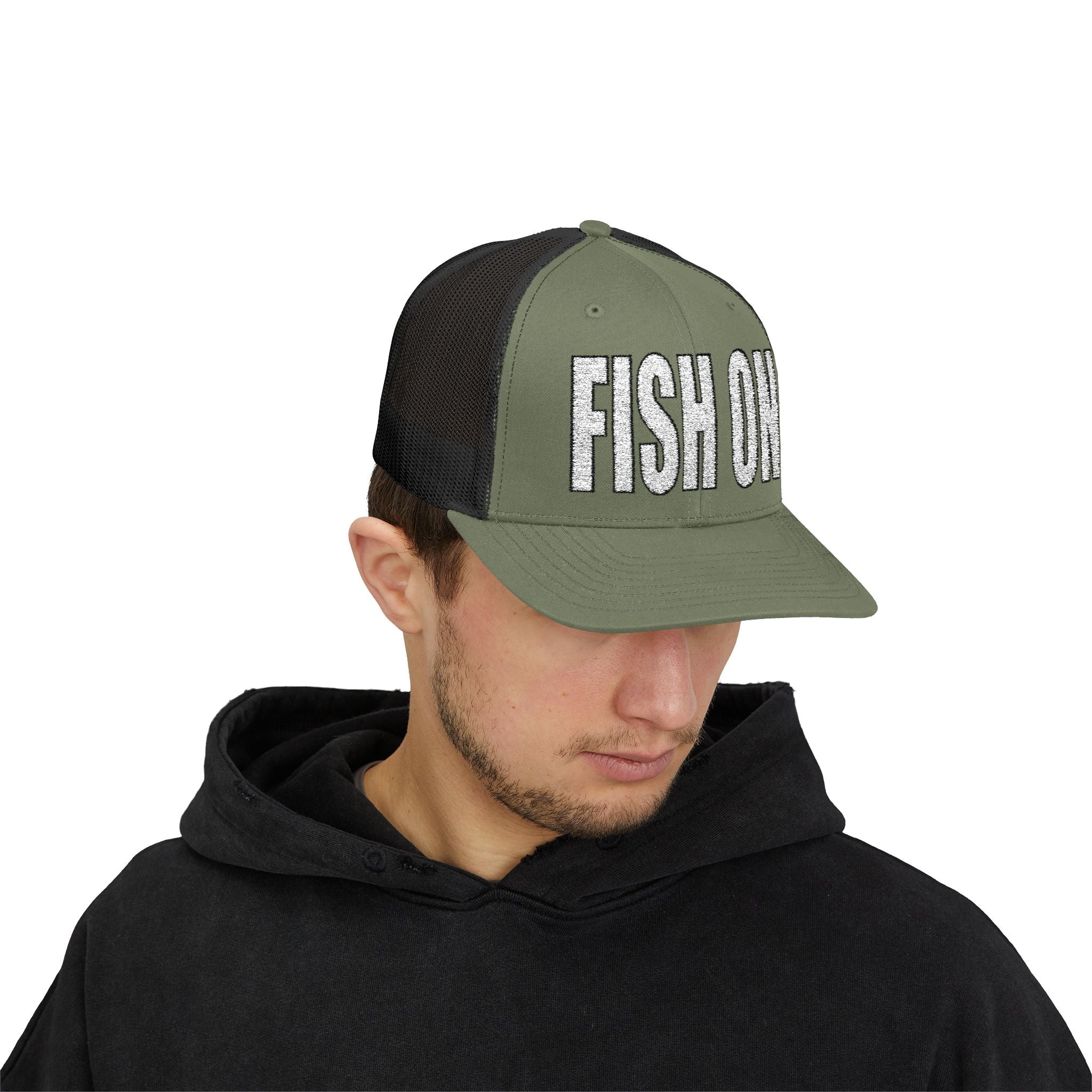 FISH ON — Embroidered Baseball Cap