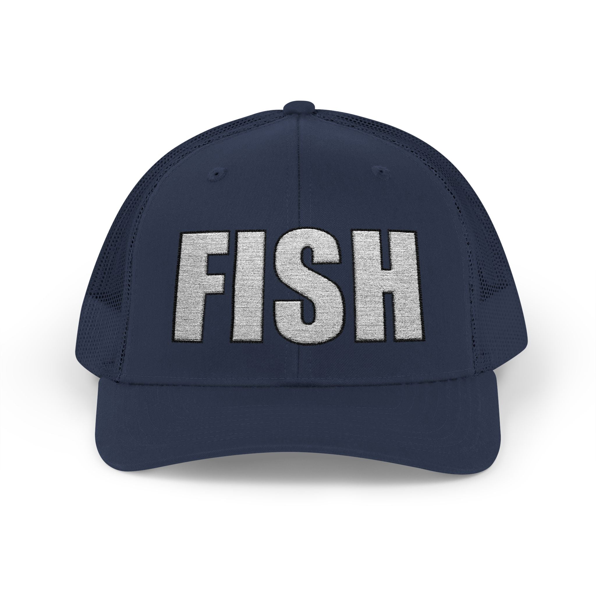 FISH — Embroidered Baseball Cap