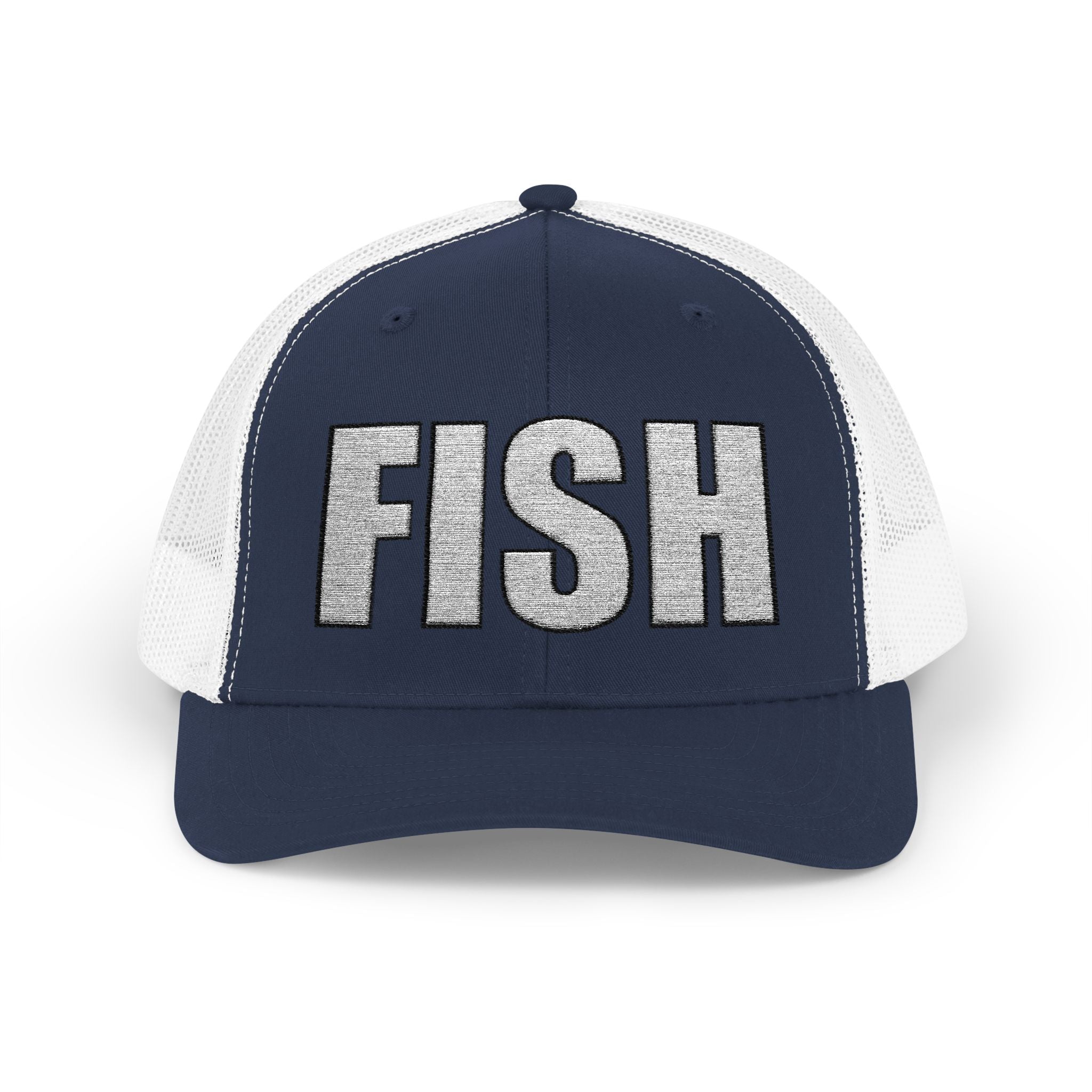 FISH — Embroidered Baseball Cap