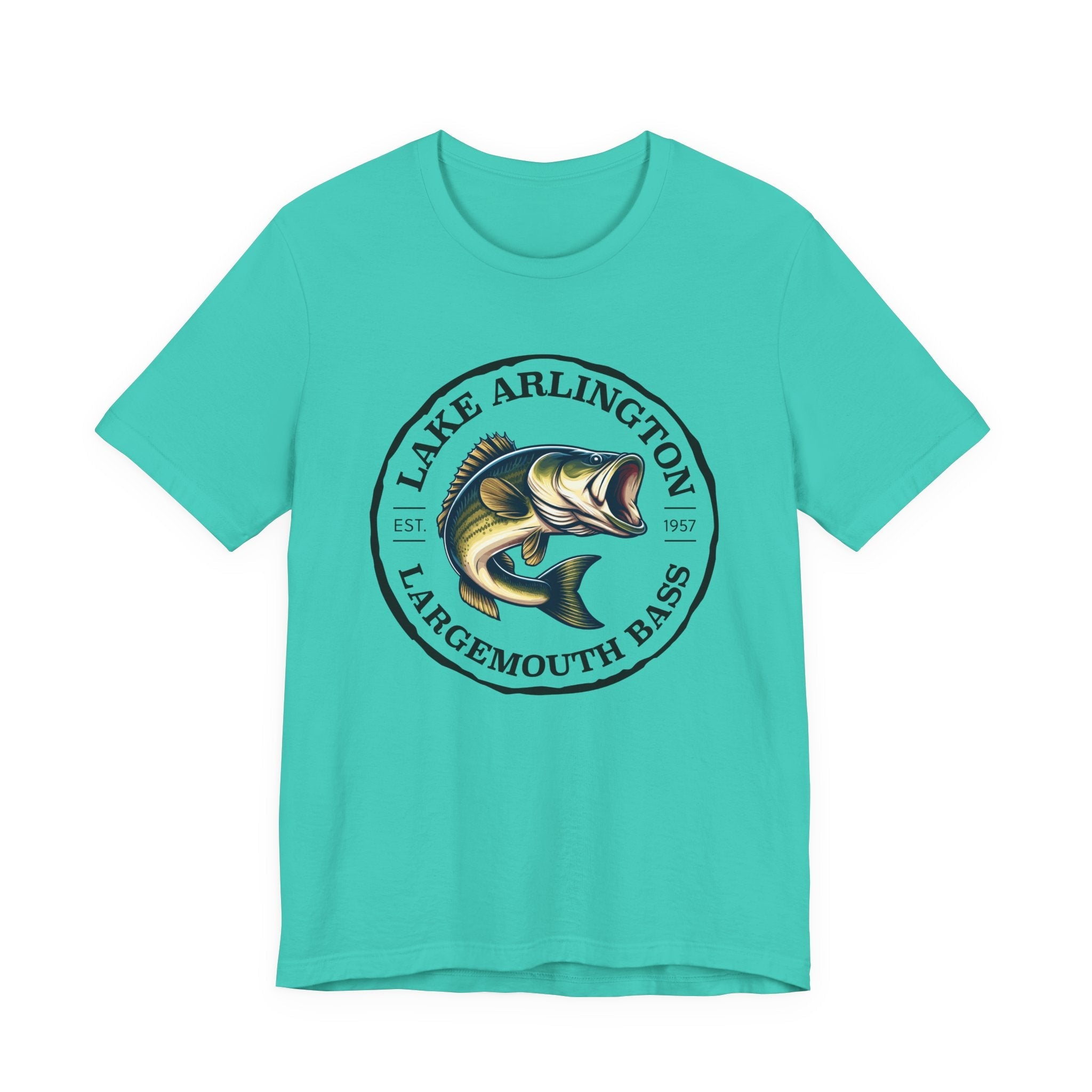 Lake Arlington Largemouth Bass — Unisex Cotton Tee