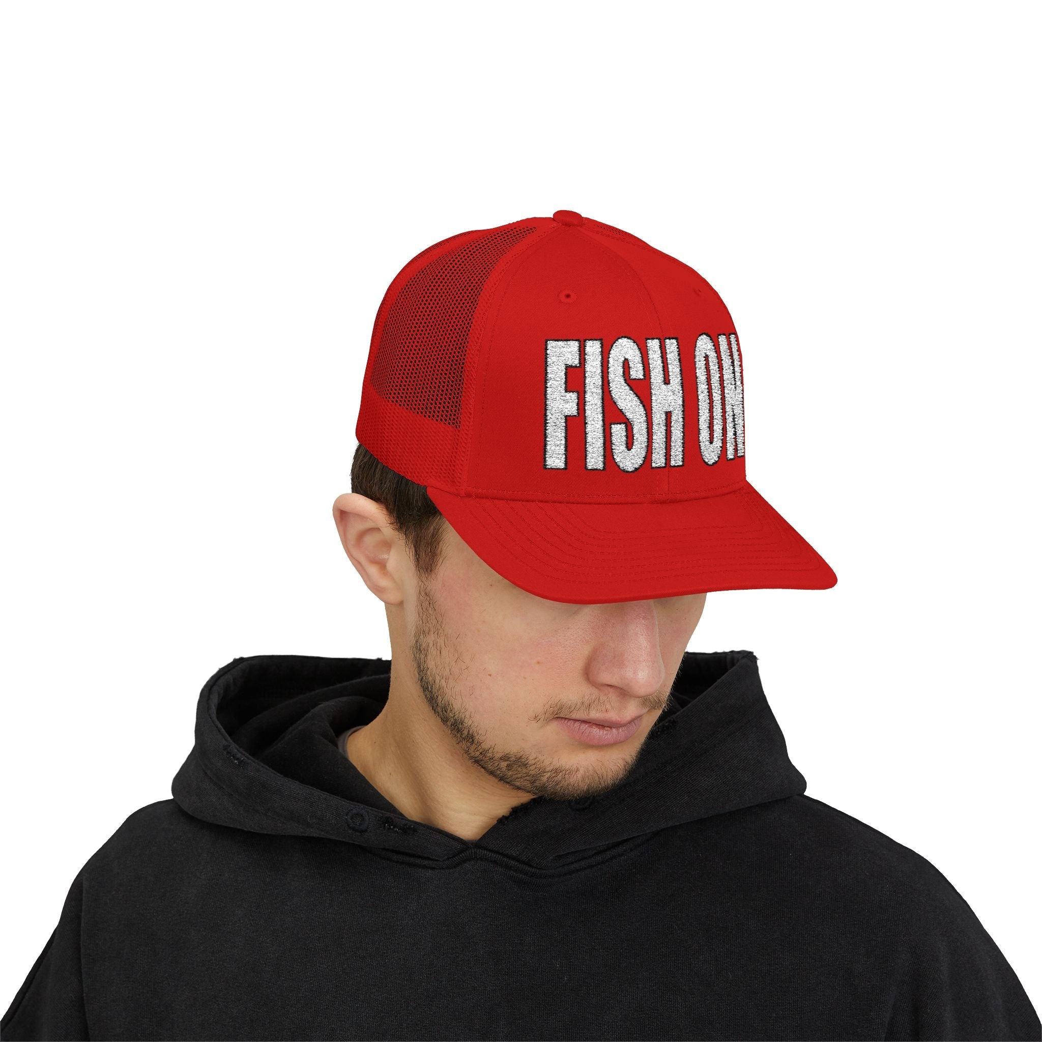 FISH ON — Embroidered Baseball Cap