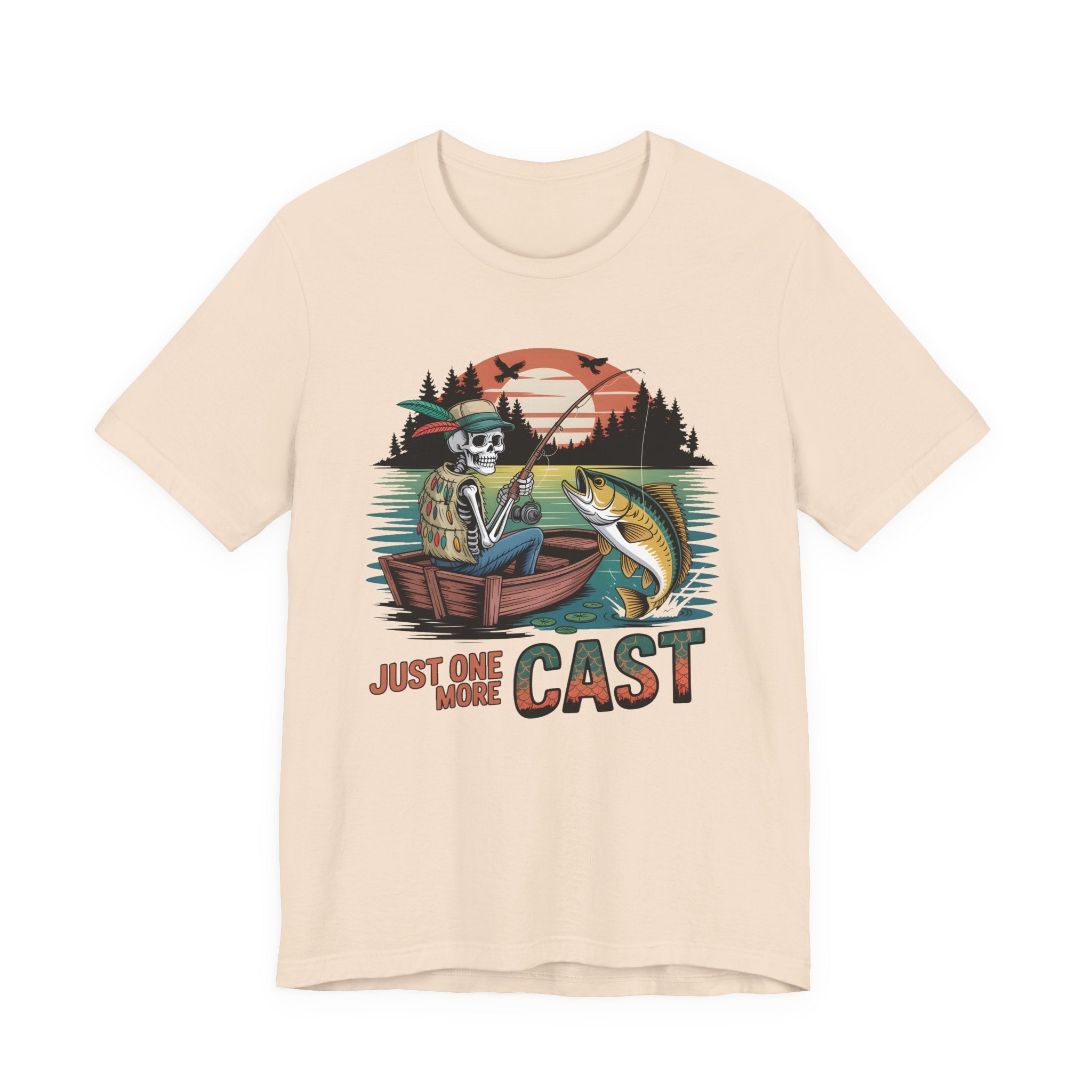 Just One More Cast — Unisex Cotton Tee