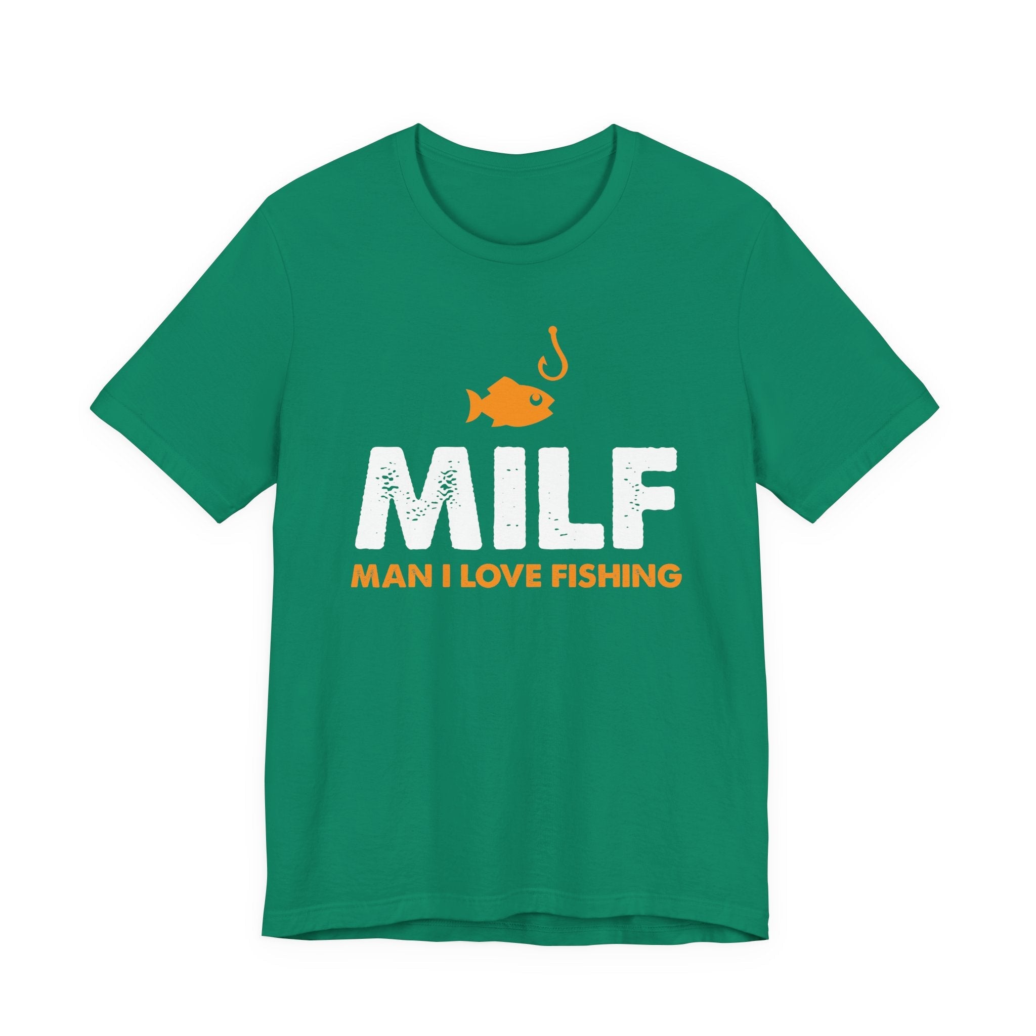 Man I Love Fishing — Unisex Cotton Tee