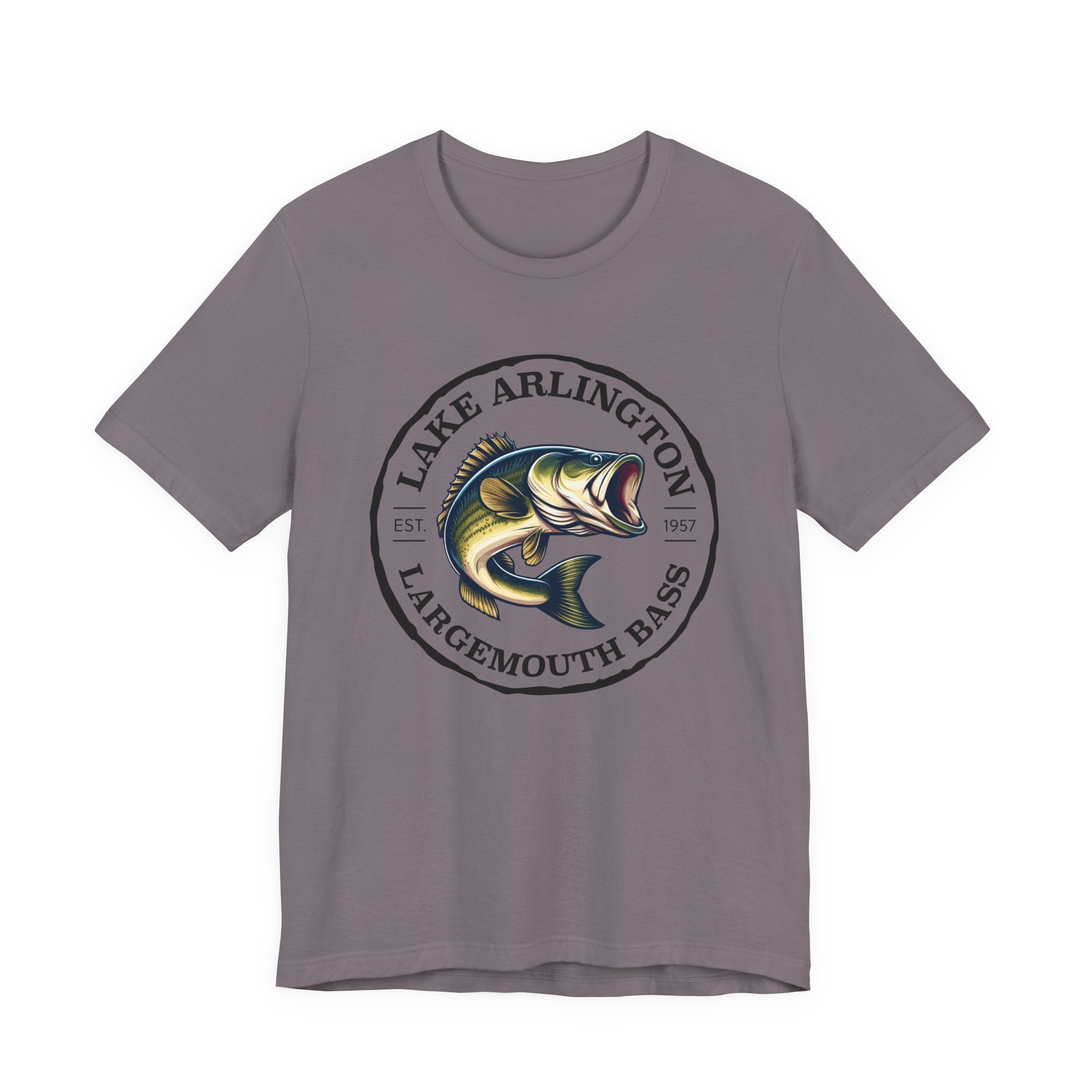 Lake Arlington Largemouth Bass — Unisex Cotton Tee