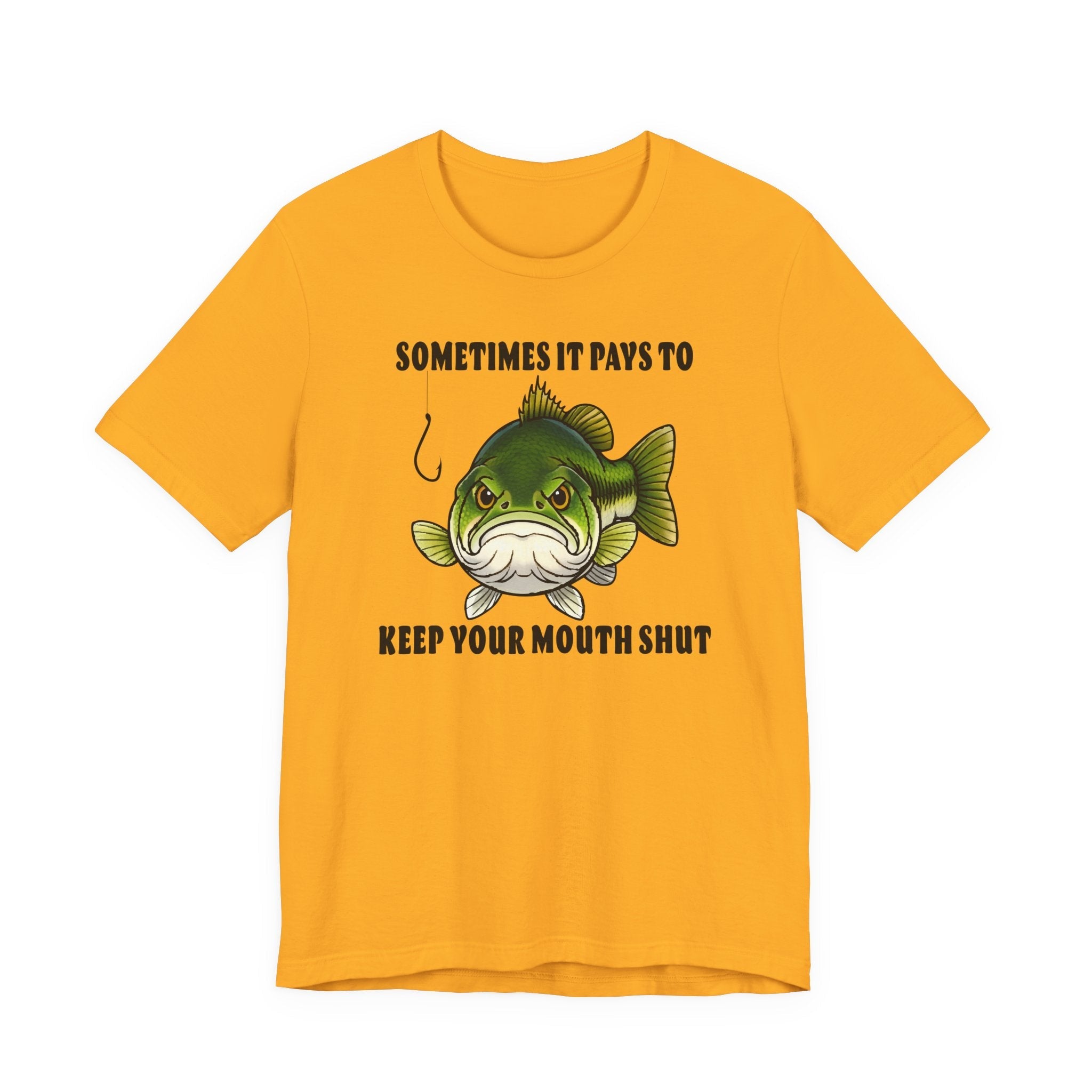 Sometimes It Pays to Keep Your Mouth Shut — Unisex Cotton Tee