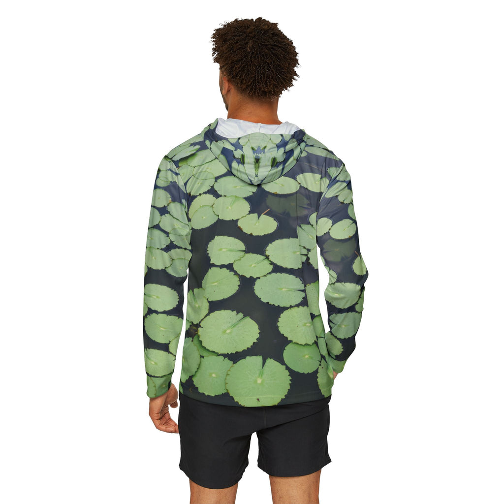 Lily Pads — Unisex Fishing Pullover Hoodie (SPF 50+)