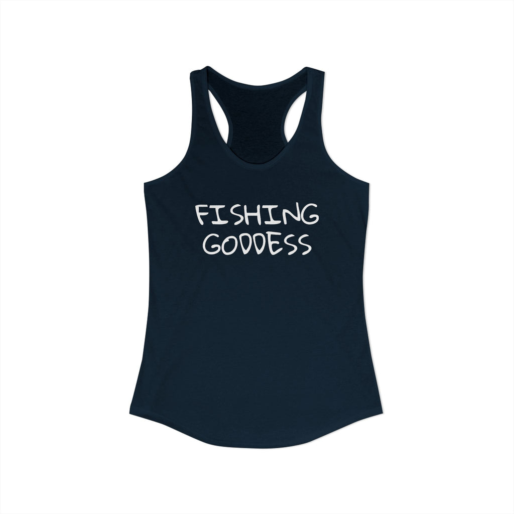 Fishing Goddess — Women’s Racerback Tank