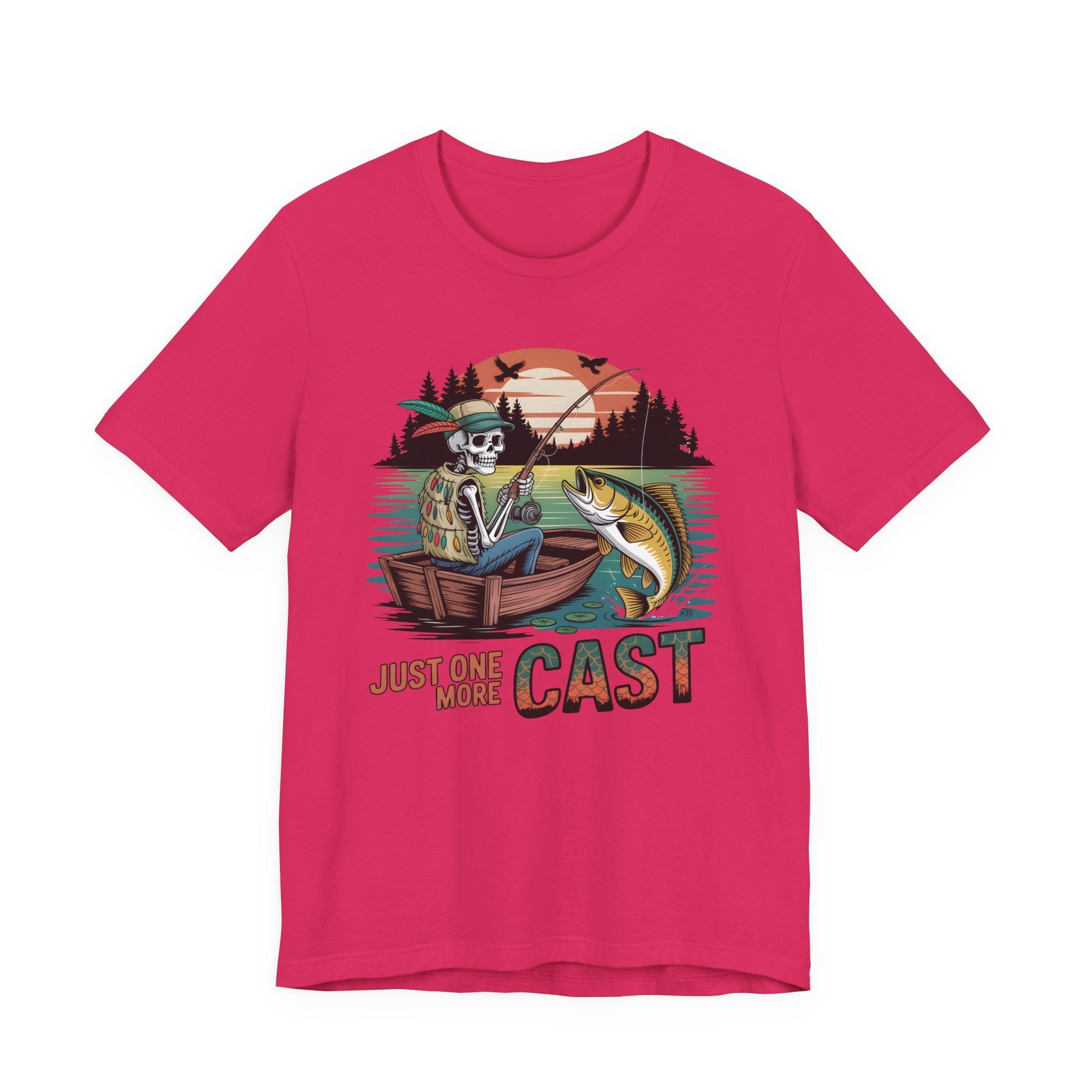 Just One More Cast — Unisex Cotton Tee