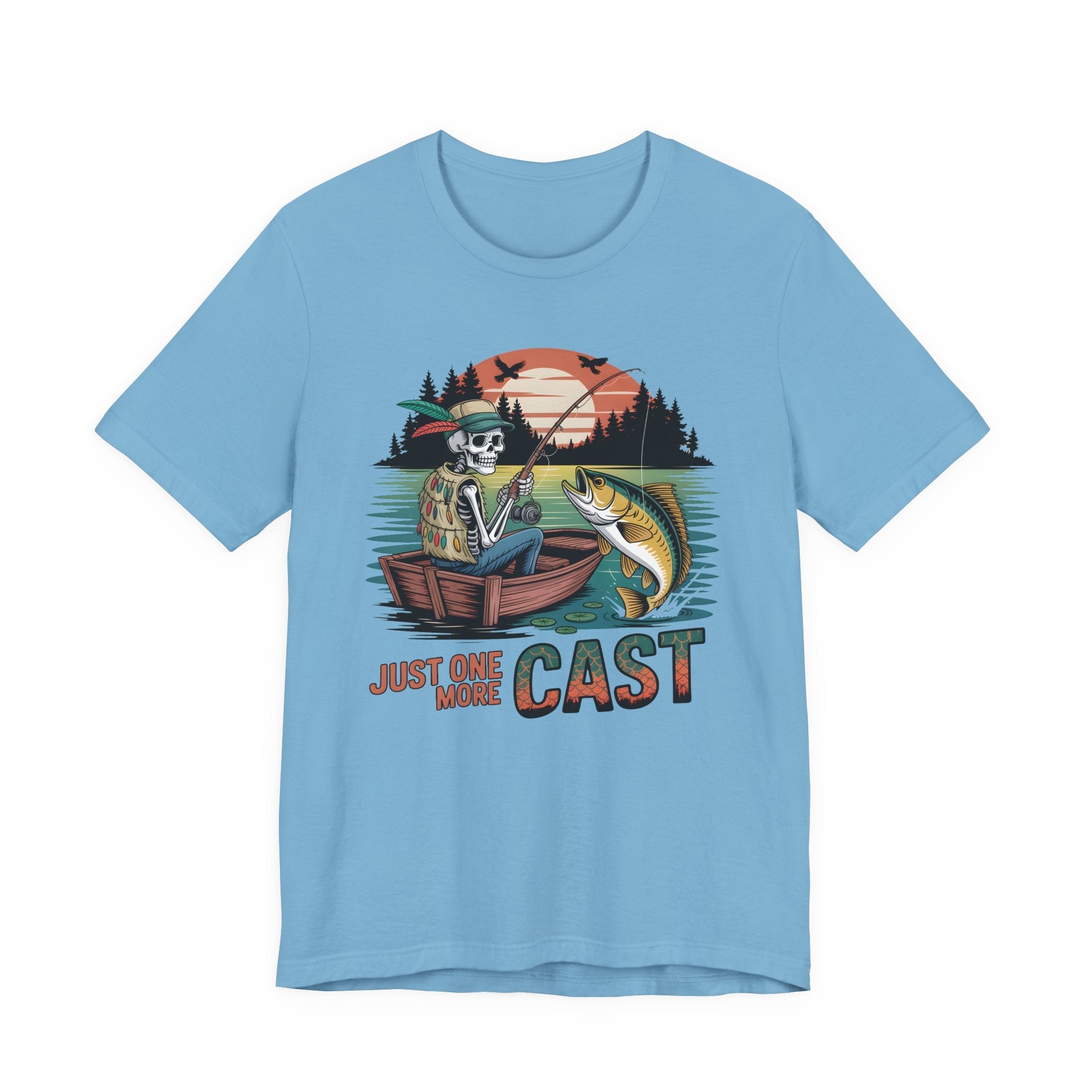 Just One More Cast — Unisex Cotton Tee