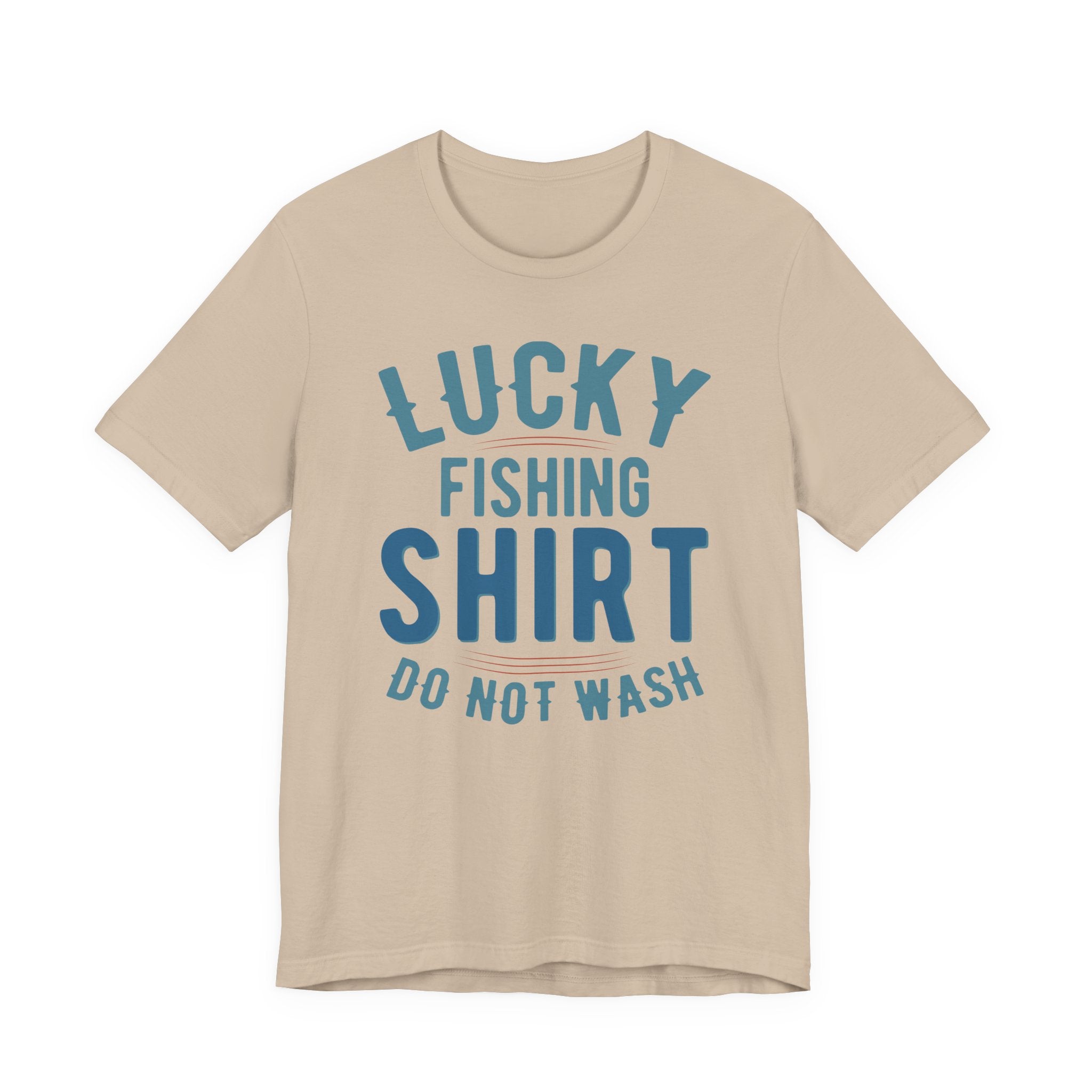 Lucky Fishing Shirt — Unisex Cotton Tee