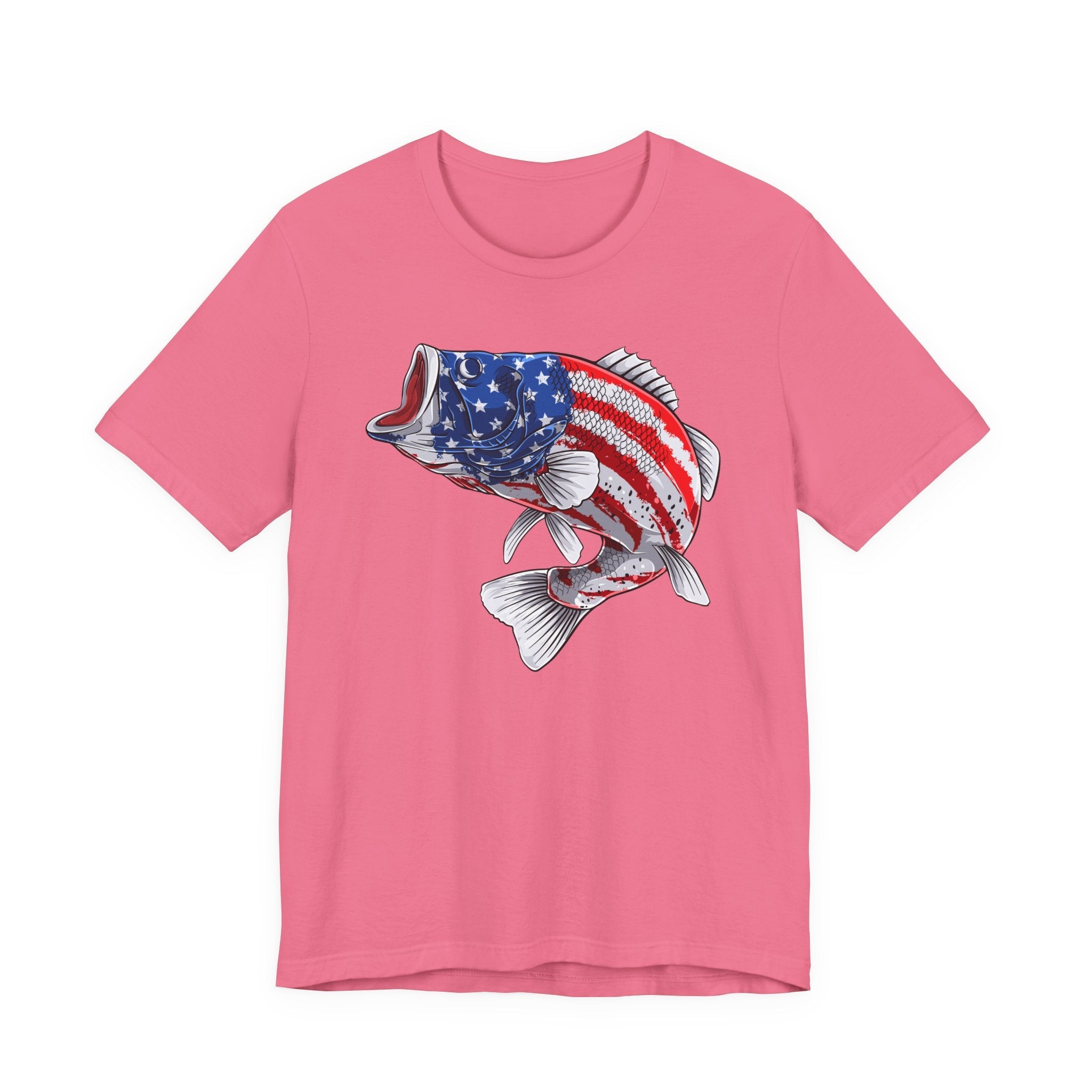 Patriotic Bass — Unisex Cotton Tee