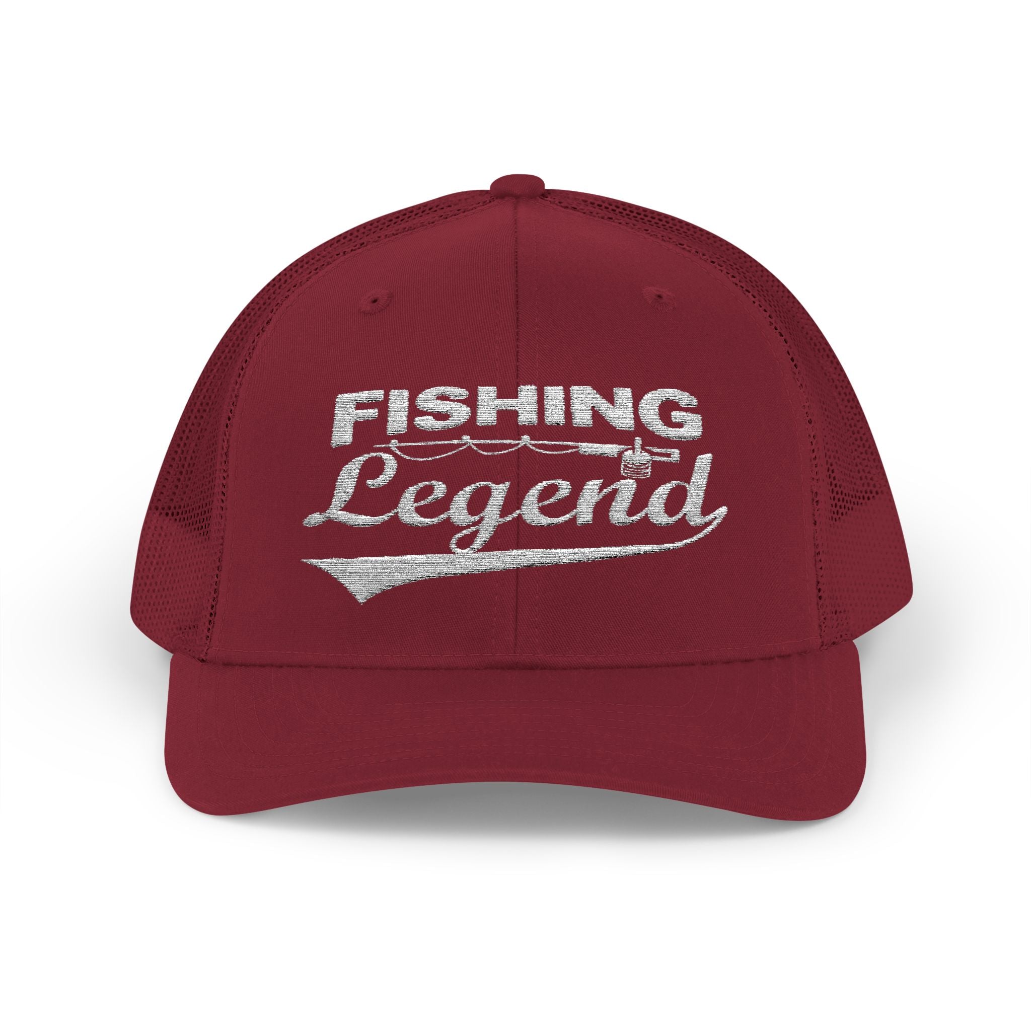 Fishing Legend — Embroidered Baseball Cap