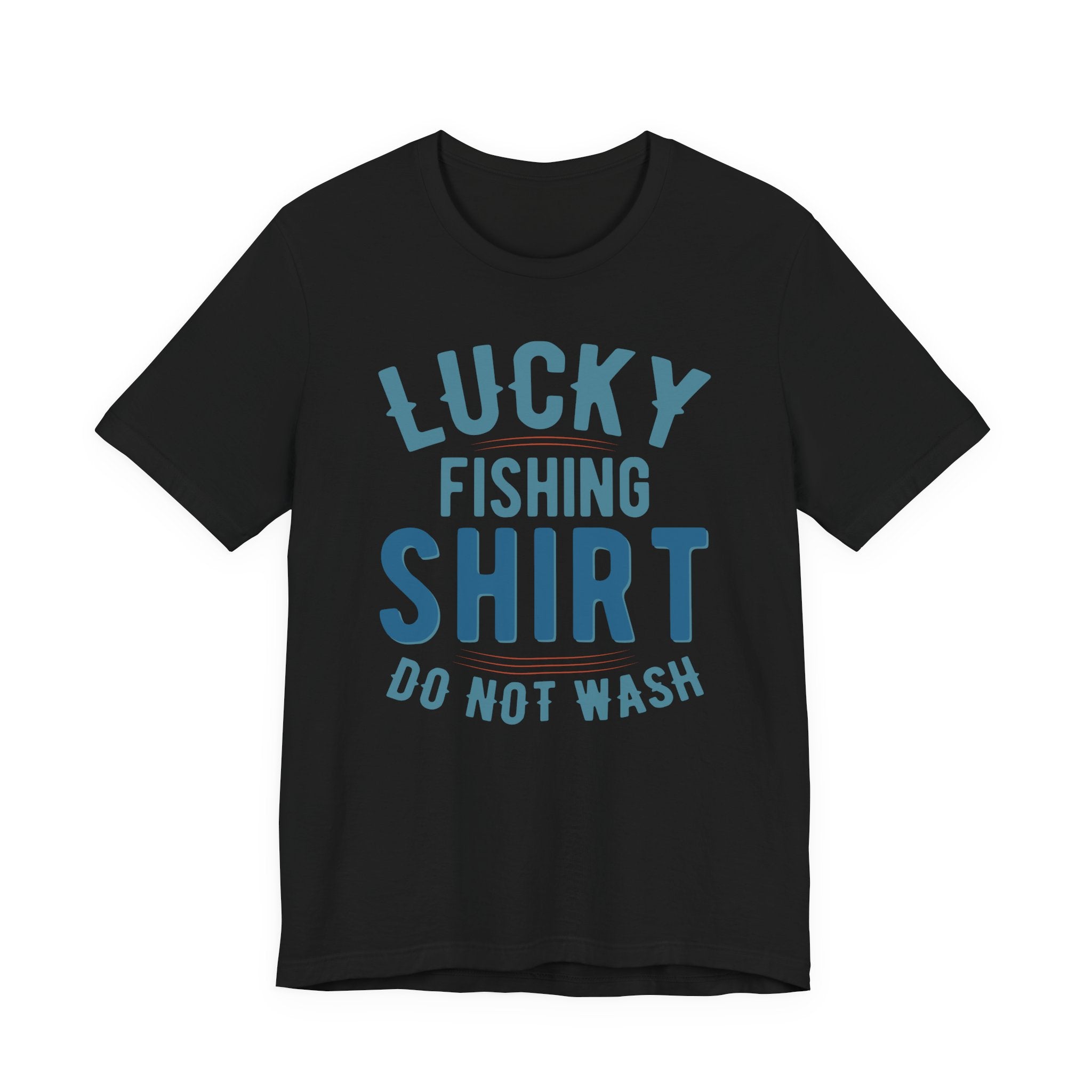 Lucky Fishing Shirt — Unisex Cotton Tee