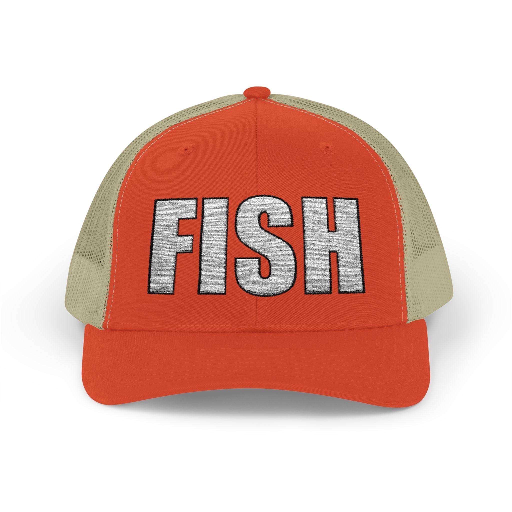 FISH — Embroidered Baseball Cap