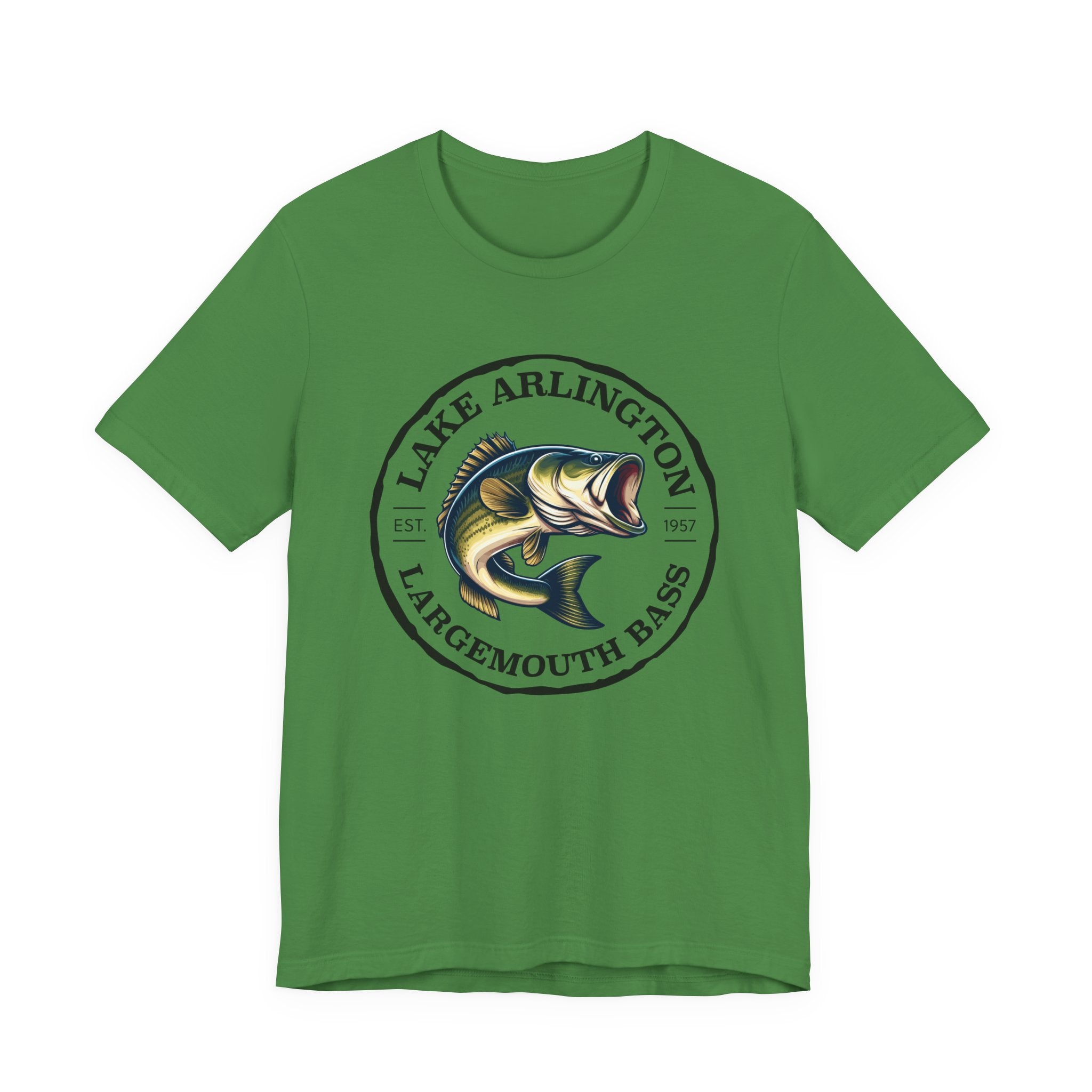 Lake Arlington Largemouth Bass — Unisex Cotton Tee