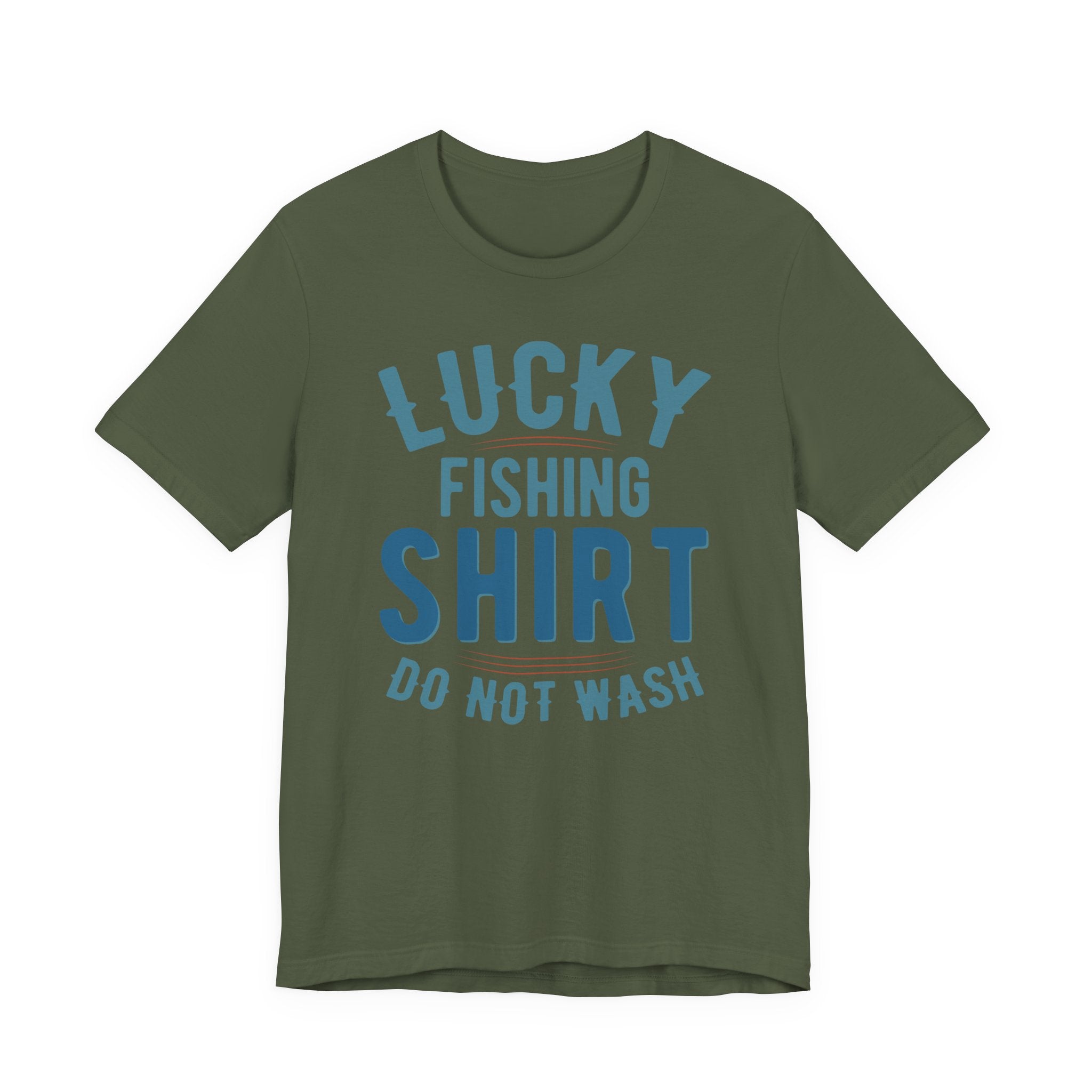 Lucky Fishing Shirt — Unisex Cotton Tee