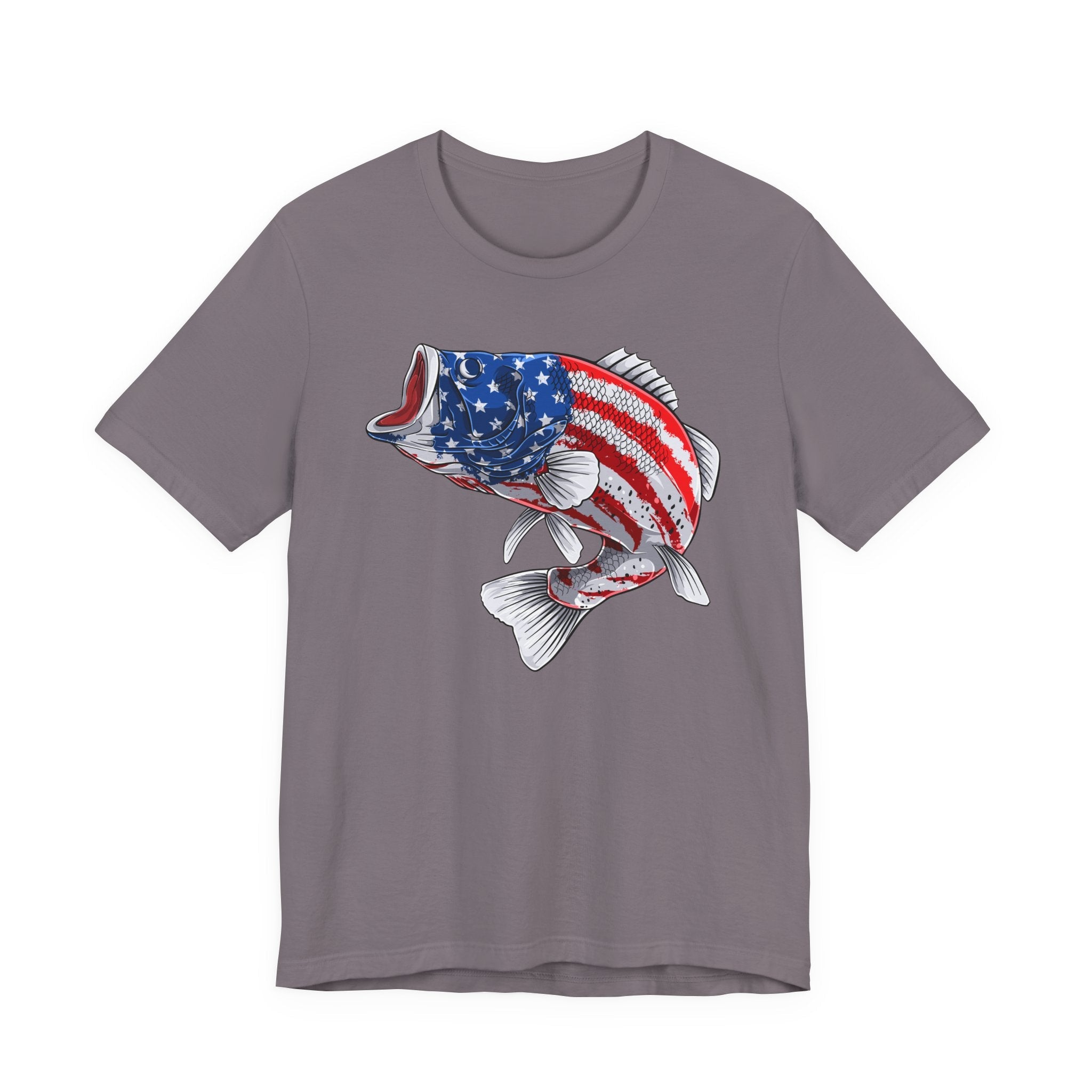 Patriotic Bass — Unisex Cotton Tee