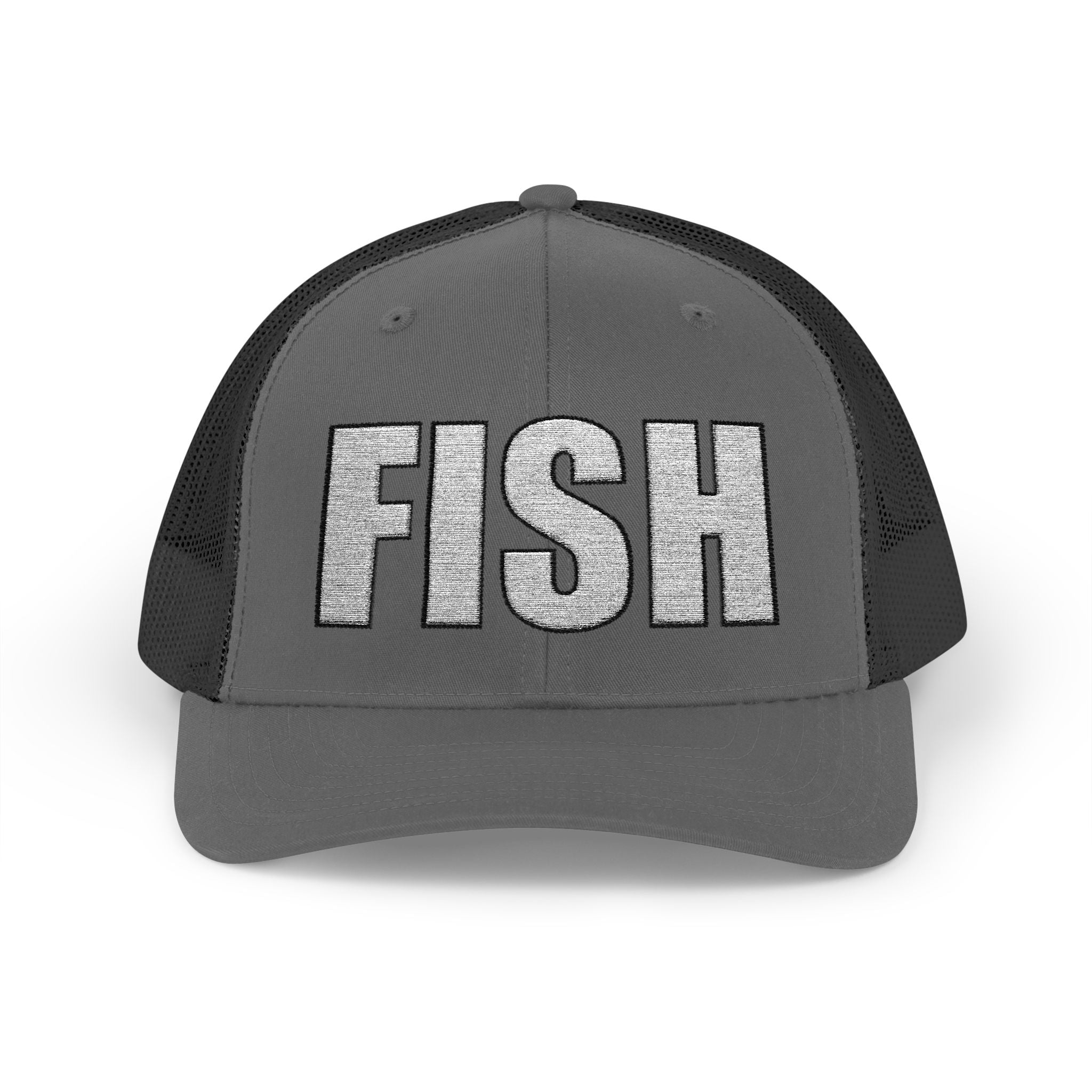 FISH — Embroidered Baseball Cap