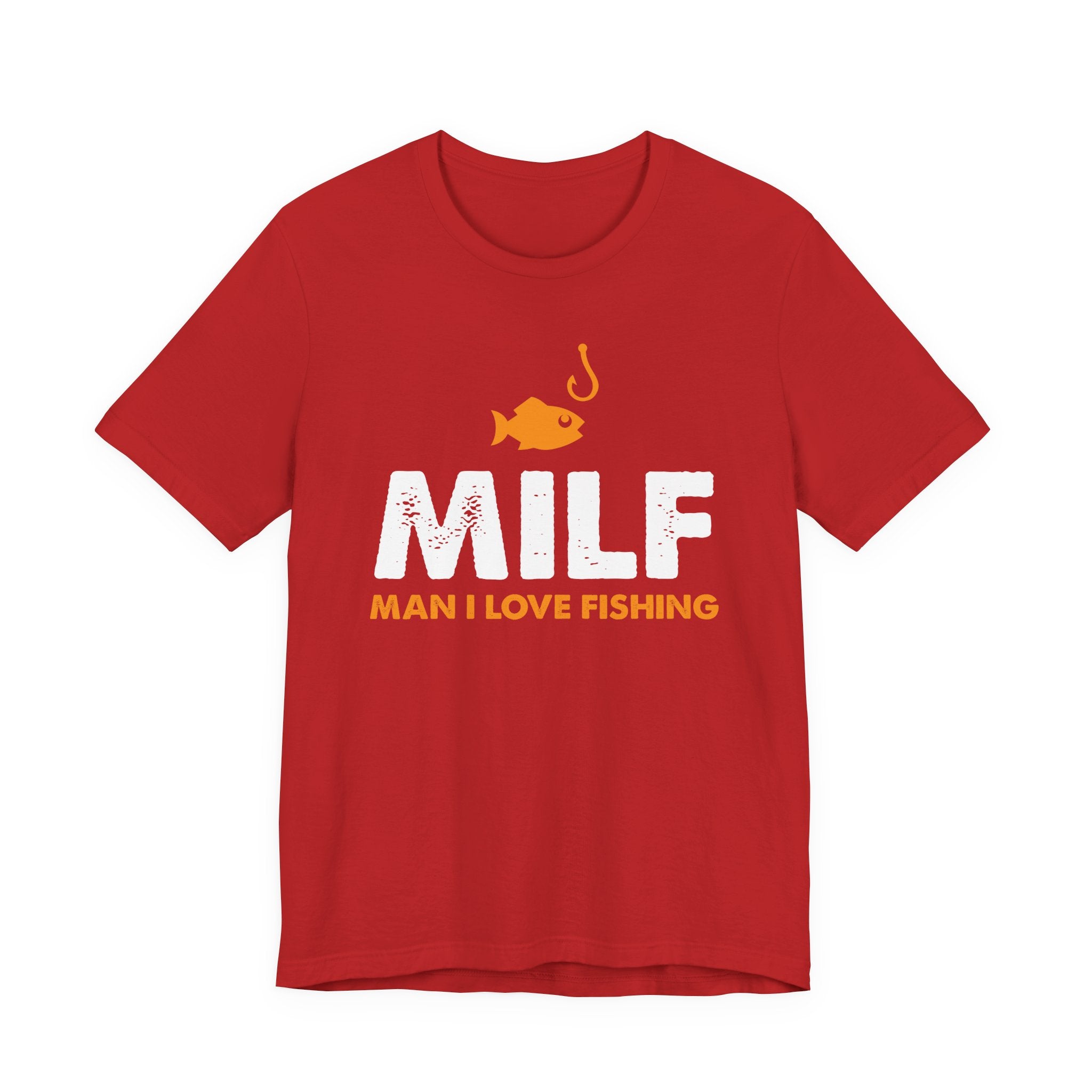 Man I Love Fishing — Unisex Cotton Tee