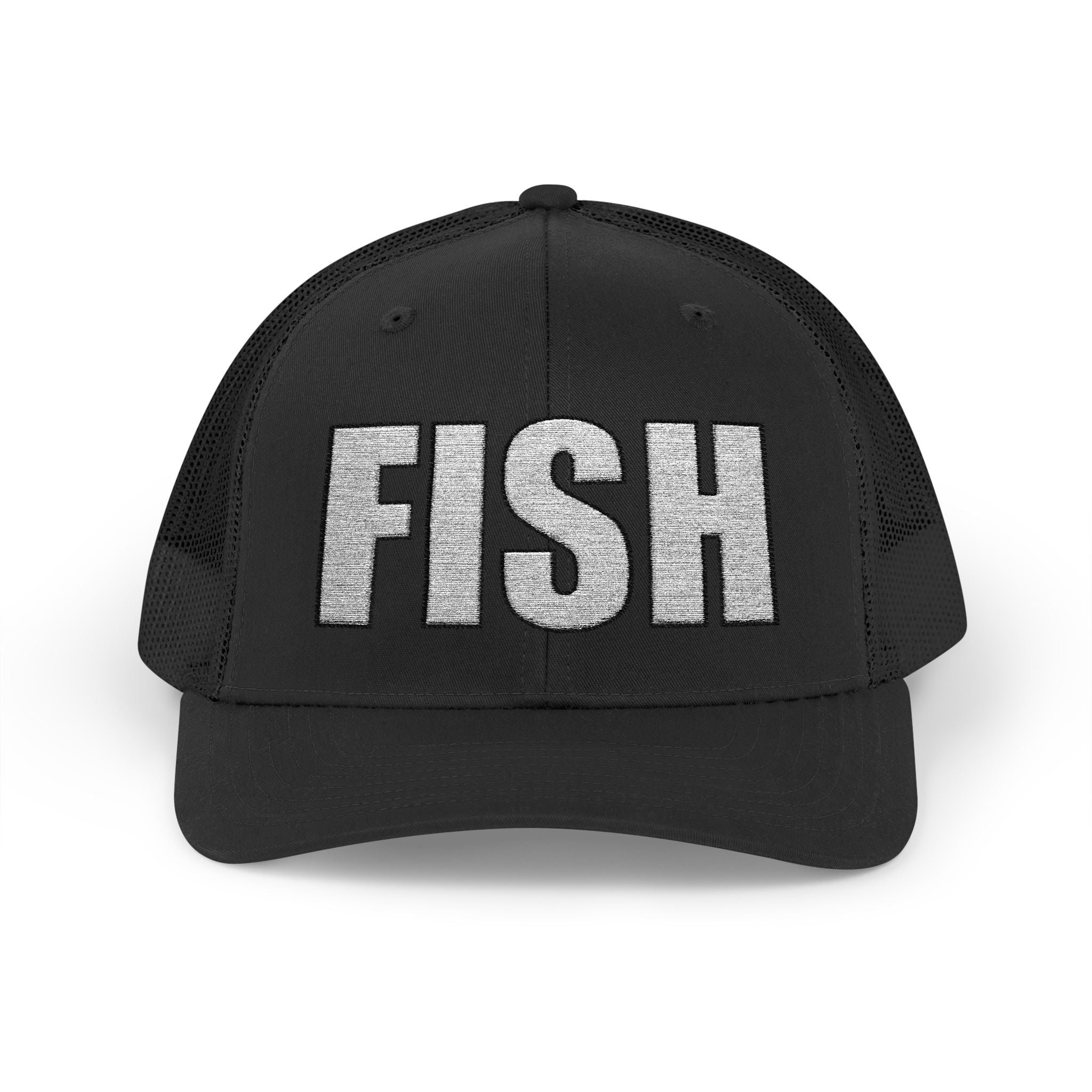 FISH — Embroidered Baseball Cap