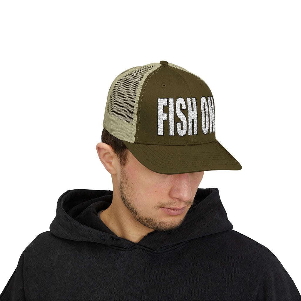 FISH ON — Embroidered Baseball Cap