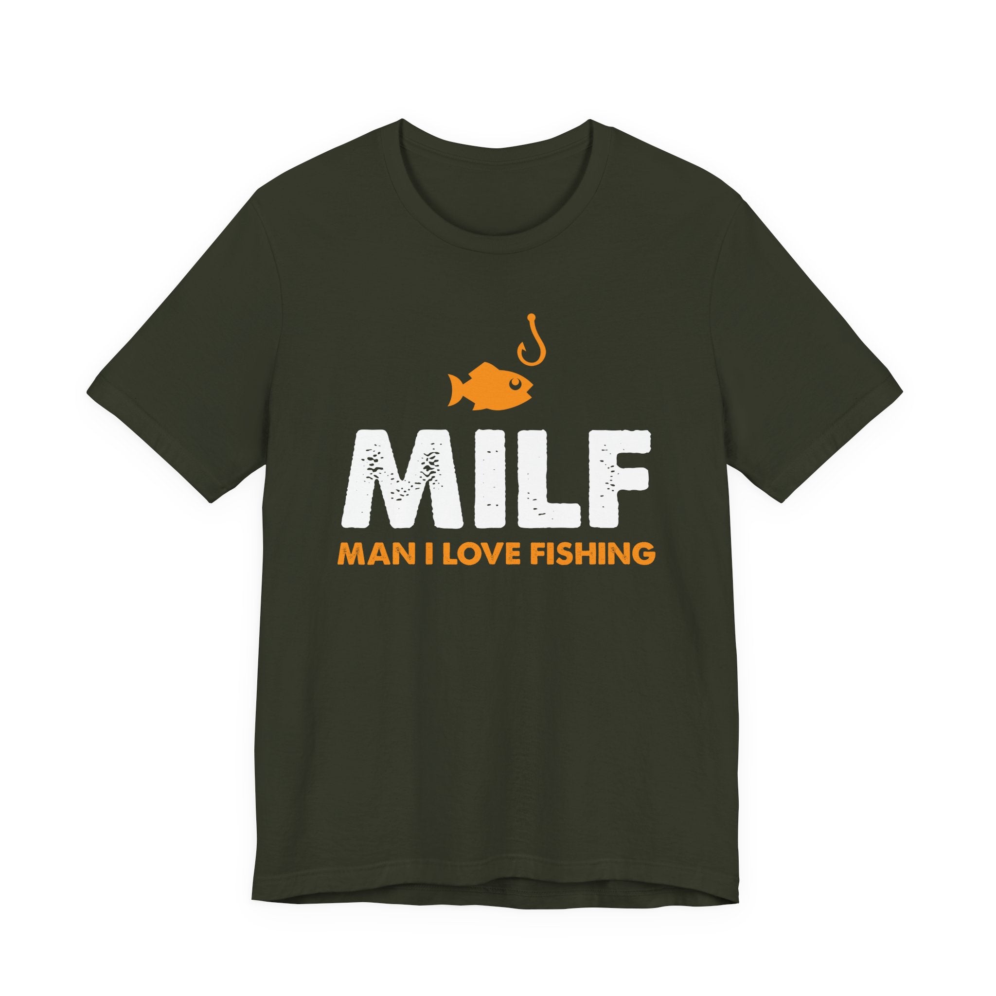Man I Love Fishing — Unisex Cotton Tee