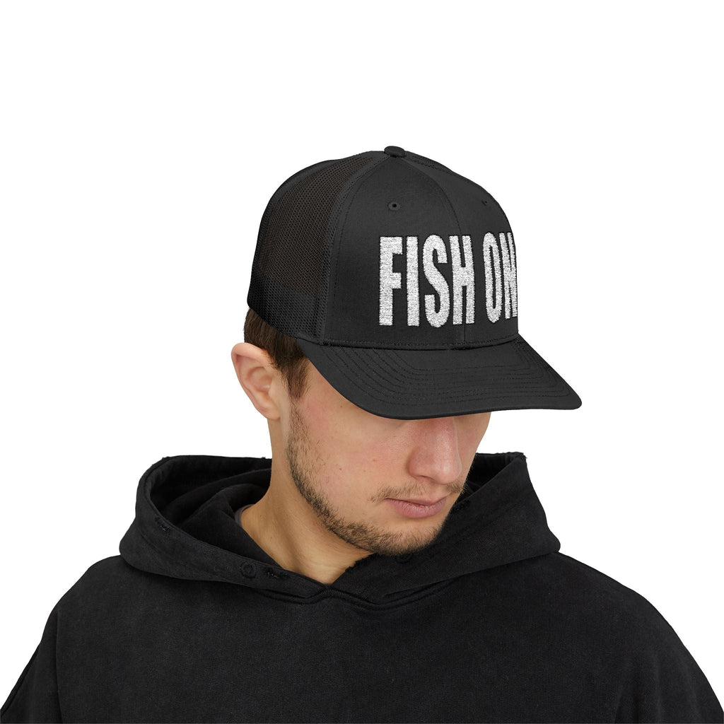 FISH ON — Embroidered Baseball Cap