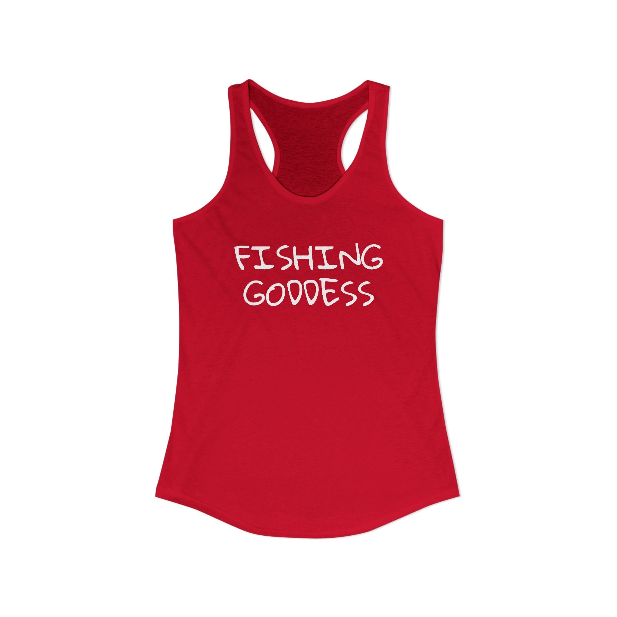 Fishing Goddess — Women’s Racerback Tank