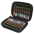 Spinner Fishing Lure 16pcs Set Fishing for Trout, crappie, bass