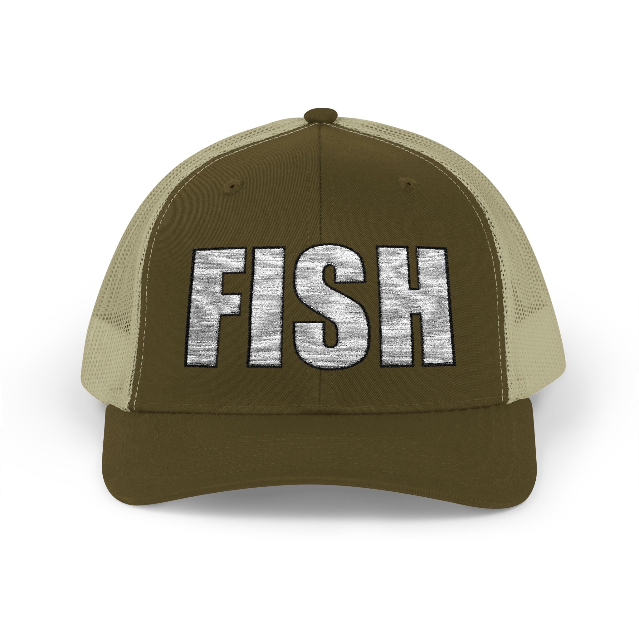 FISH — Embroidered Baseball Cap