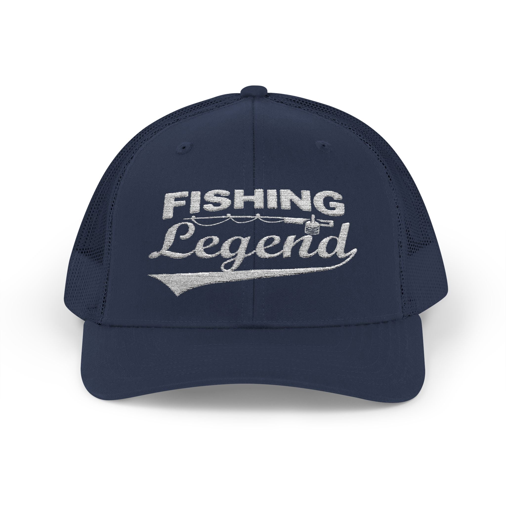 Fishing Legend — Embroidered Baseball Cap