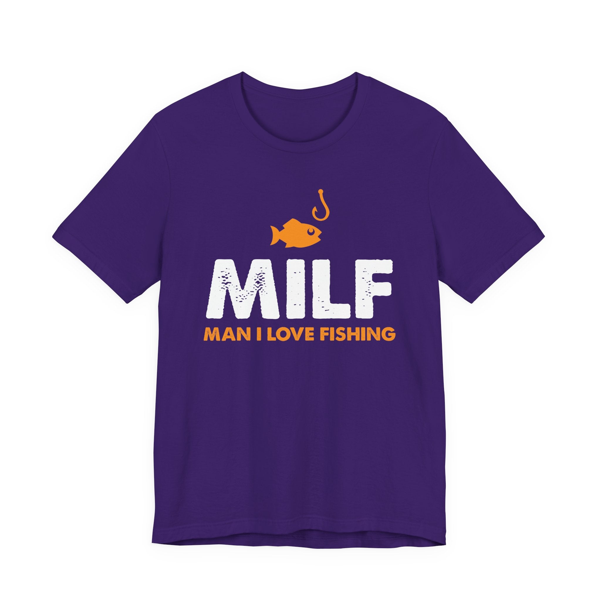 Man I Love Fishing — Unisex Cotton Tee