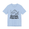 Resting Fish Face — Unisex Cotton Tee