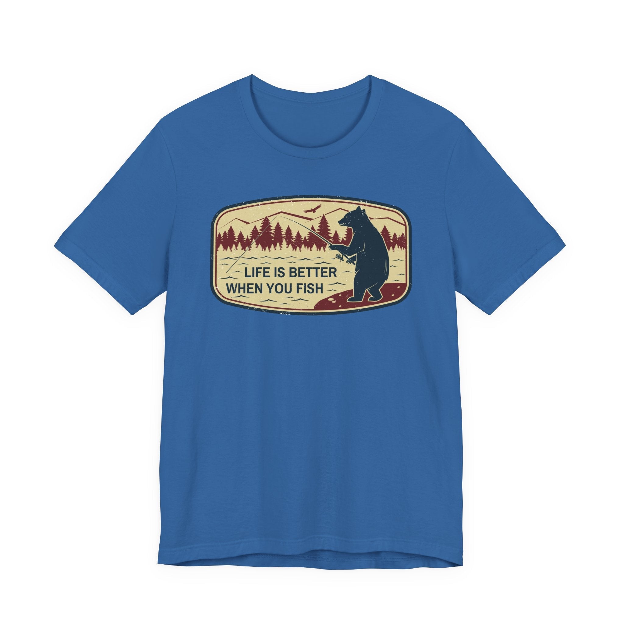 Life Is Better When You Fish — Unisex Cotton Tee