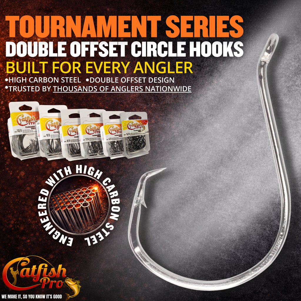 Double Offset Circle Hooks 10/0 - Value Pack
