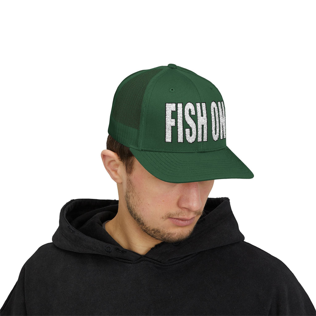 FISH ON — Embroidered Baseball Cap