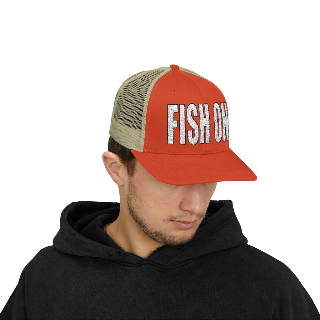 FISH ON — Embroidered Baseball Cap