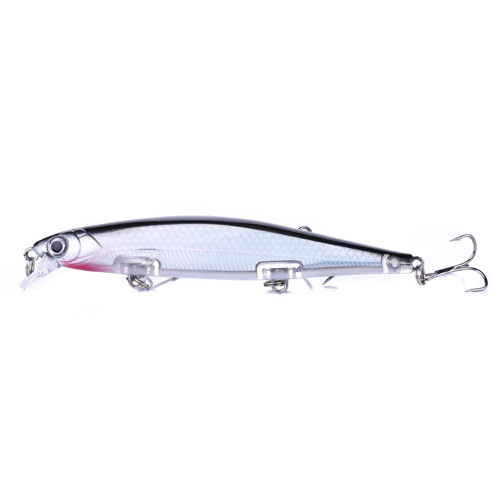 4.33 inches, 13g/.48 oz Jerkbait Bass, Pike, Walley, Striper Fishing.