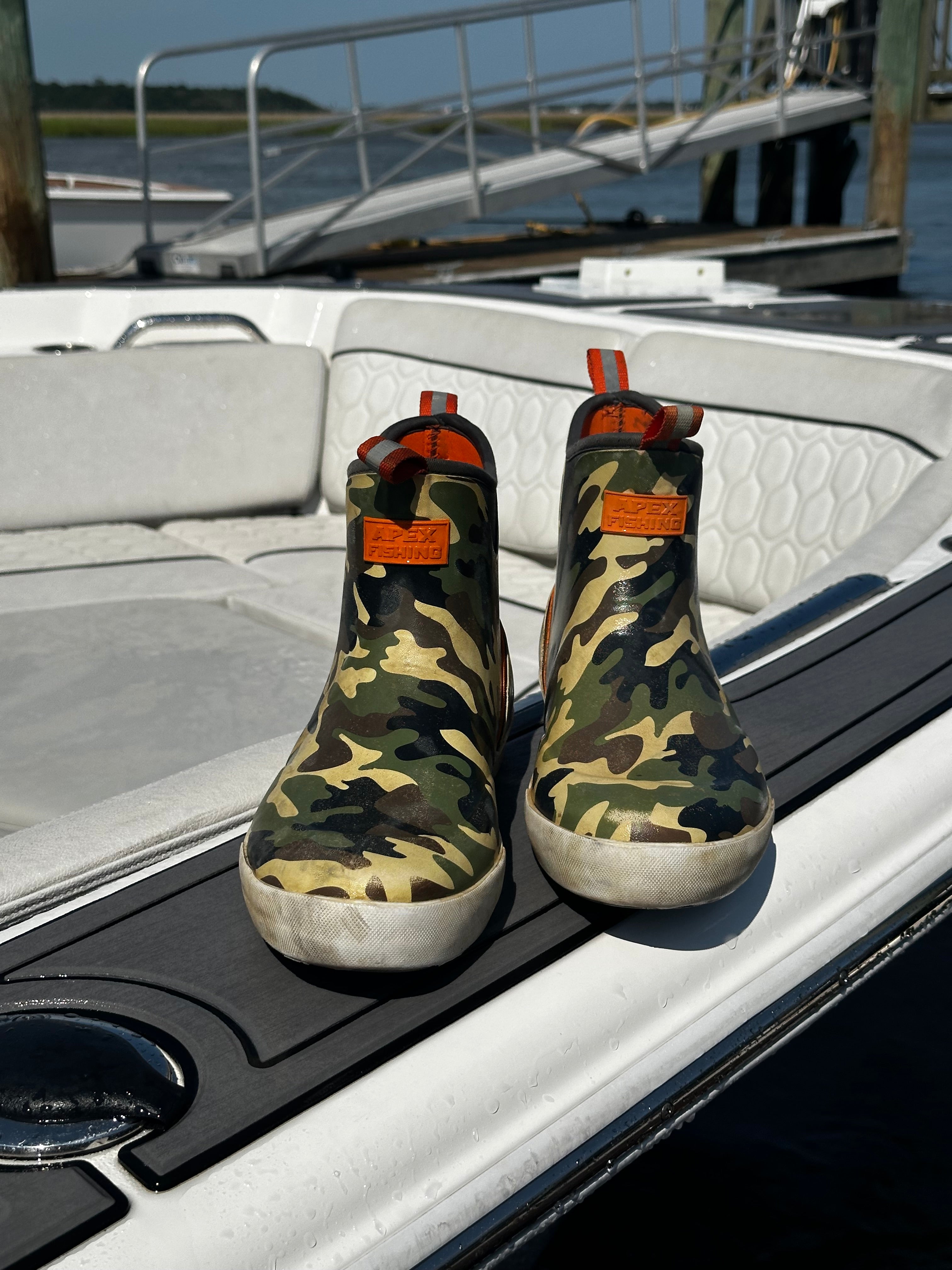 Camo Deck Boots