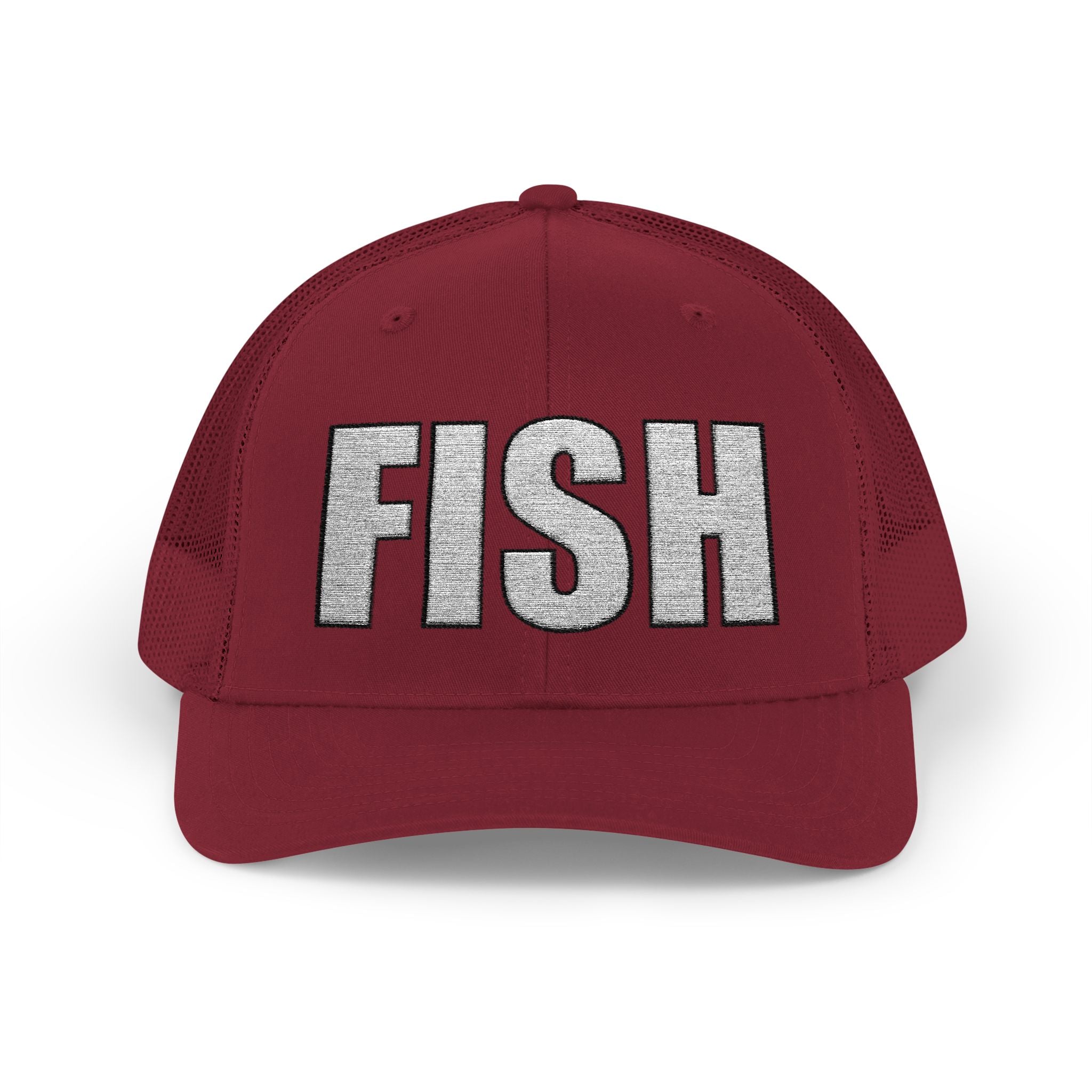 FISH — Embroidered Baseball Cap
