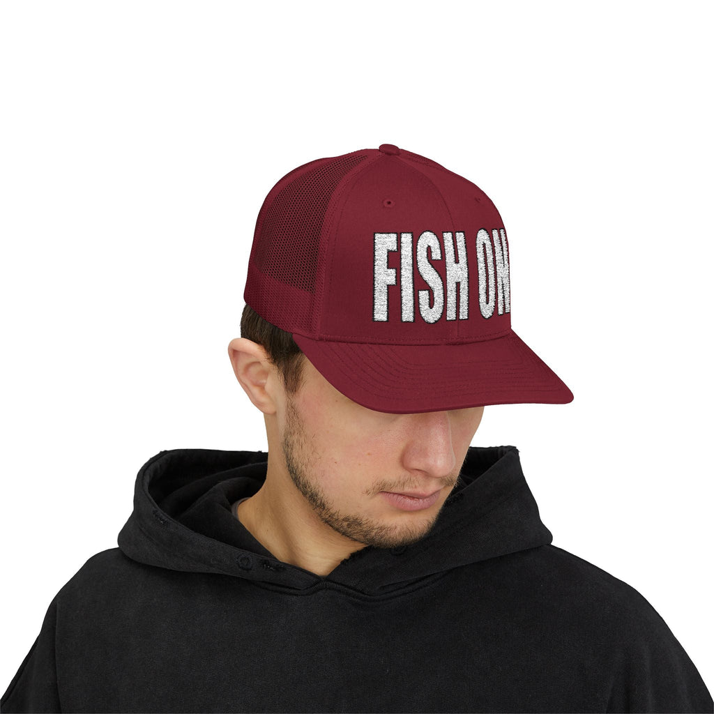 FISH ON — Embroidered Baseball Cap